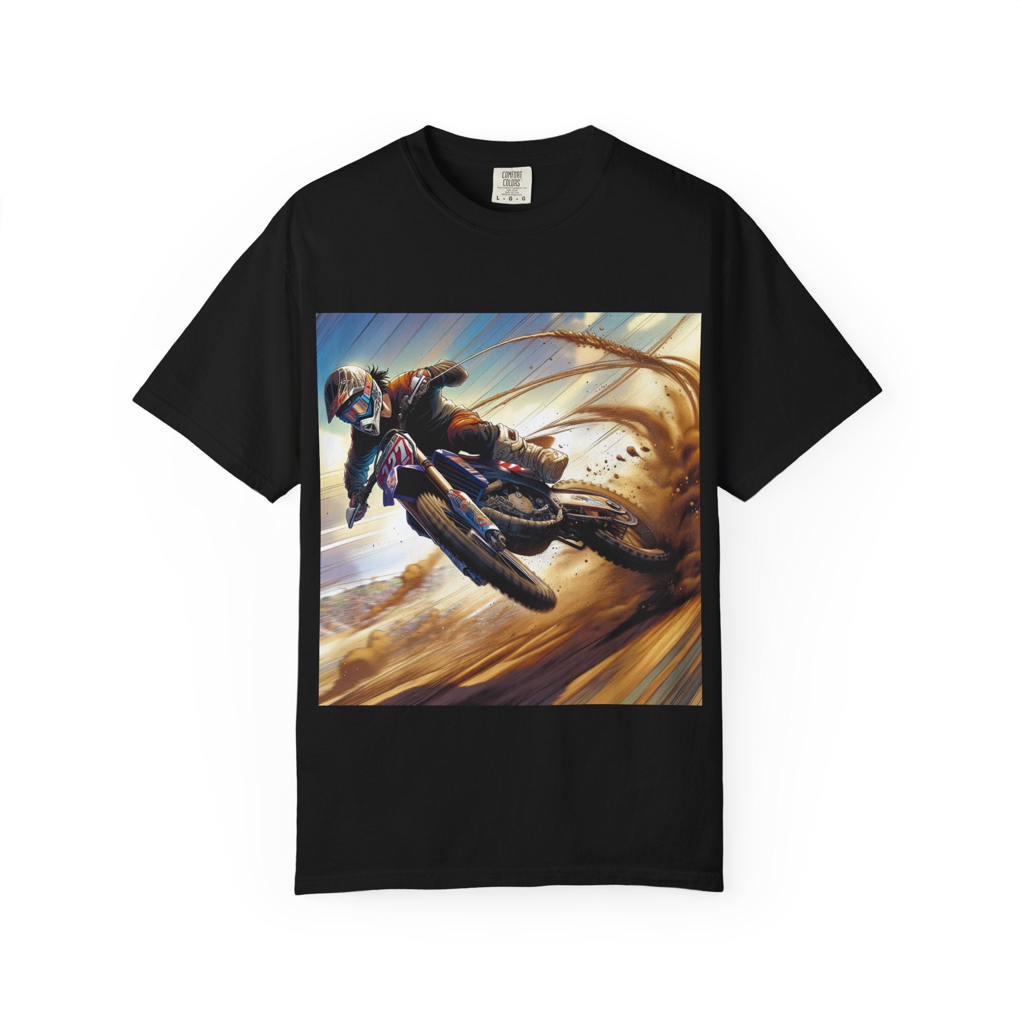 Rider's Adventure T-shirt – Unisex Motorcycle Graphic Tee for Bikers, Gift for Riders, Casual Wear, Outdoor Activity, Birthday Gift