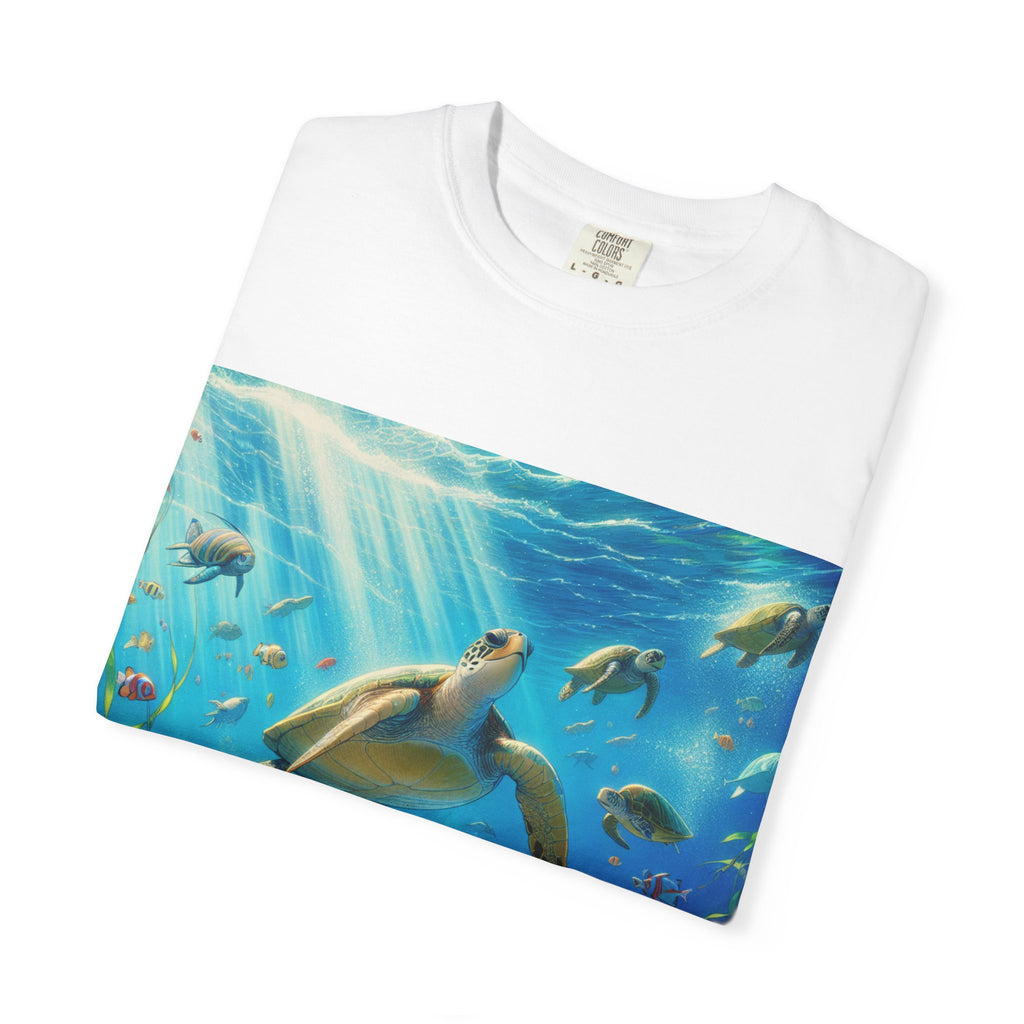 Ocean Life T-Shirt, Beach Vibes, Marine Wildlife Tee, Perfect Gift for Sea Lovers, Summer Wear, Nature Inspired Apparel
