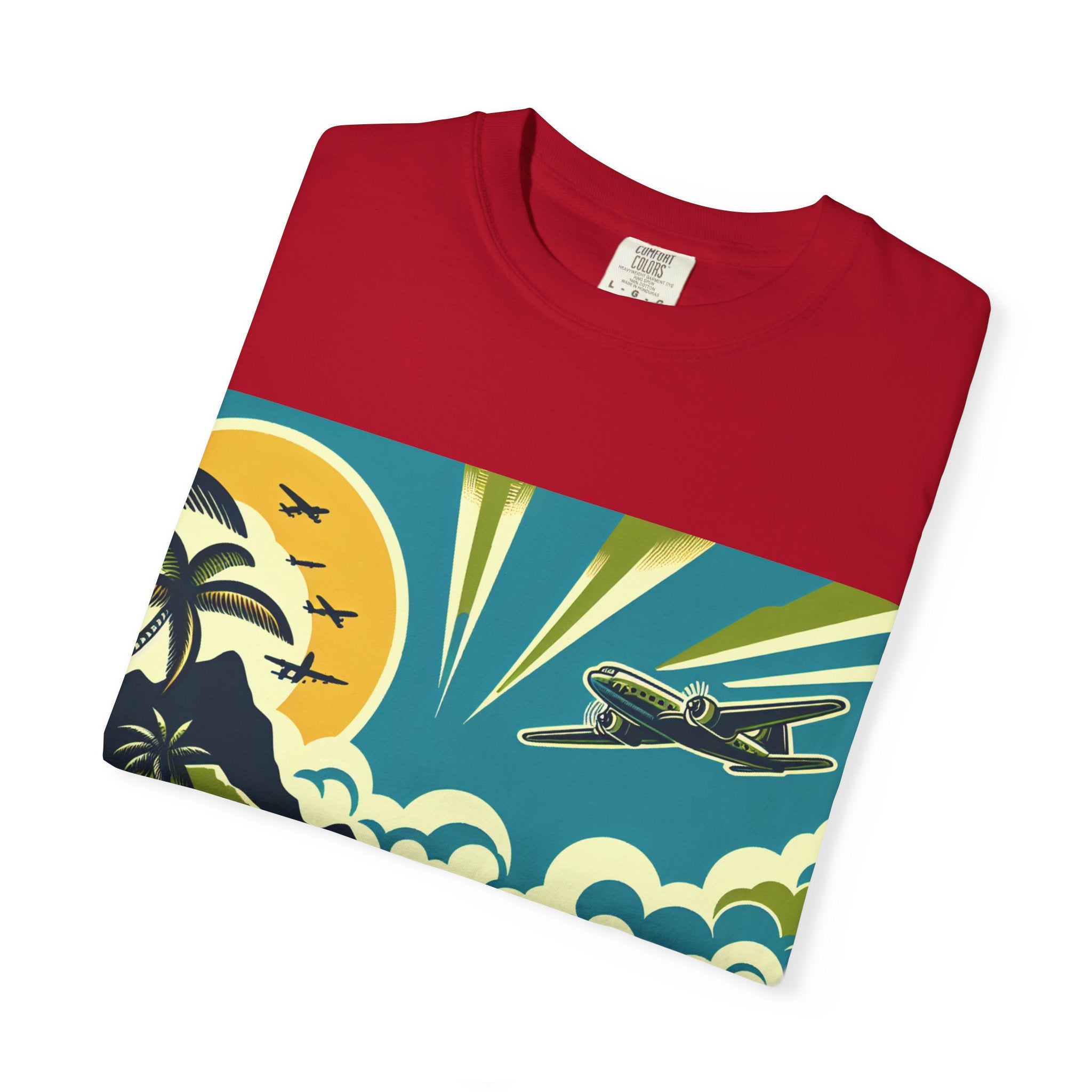 Tropical Adventure Tee, Coastal Vibes T-Shirt, Vacation Shirt, Summer Essentials, Travel Gift, Beachwear