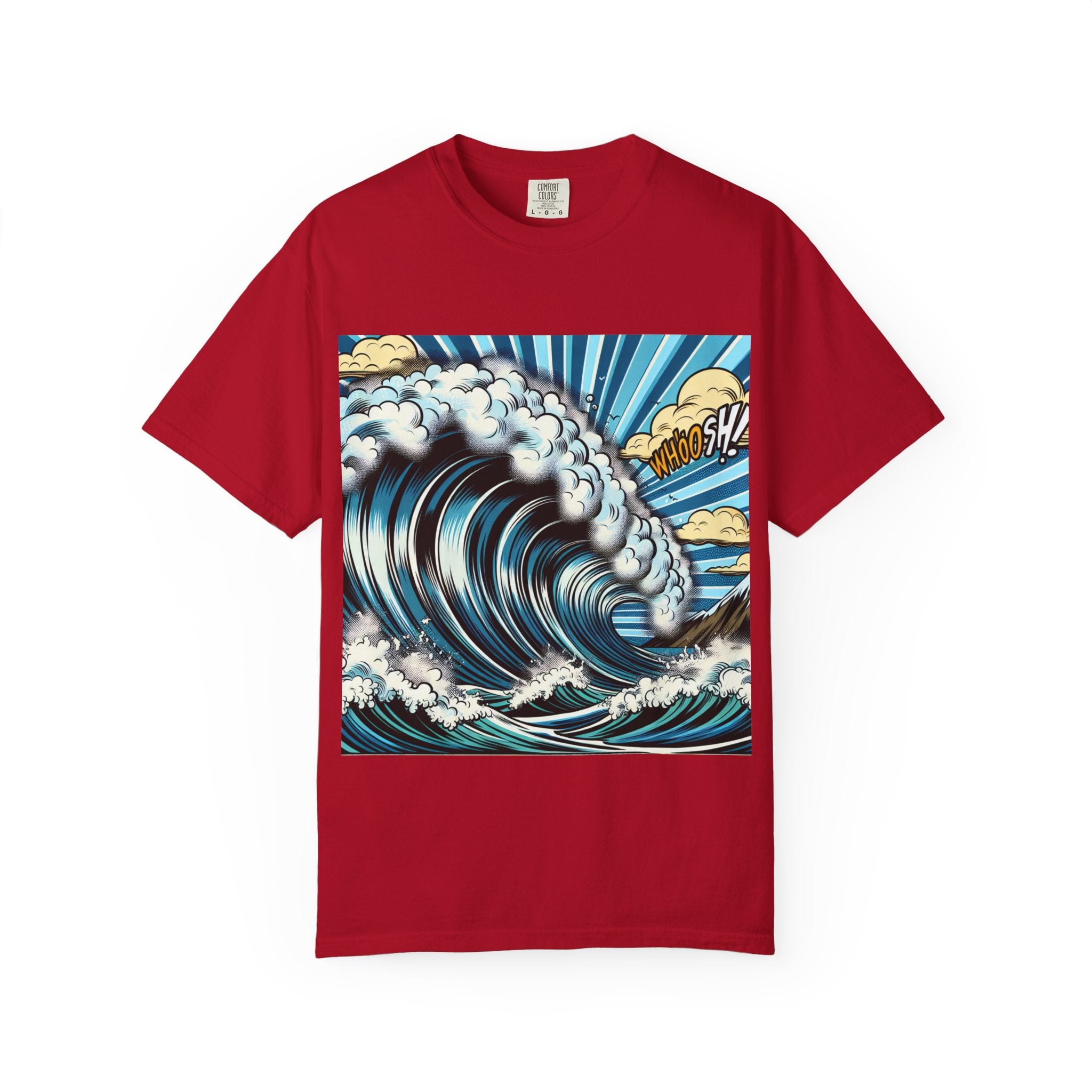 Stylish Wave Graphic T-Shirt for Surf Lovers, Unisex Beach Apparel, Gift for Surfers, Casual Summer Tee, Ocean Art Shirt