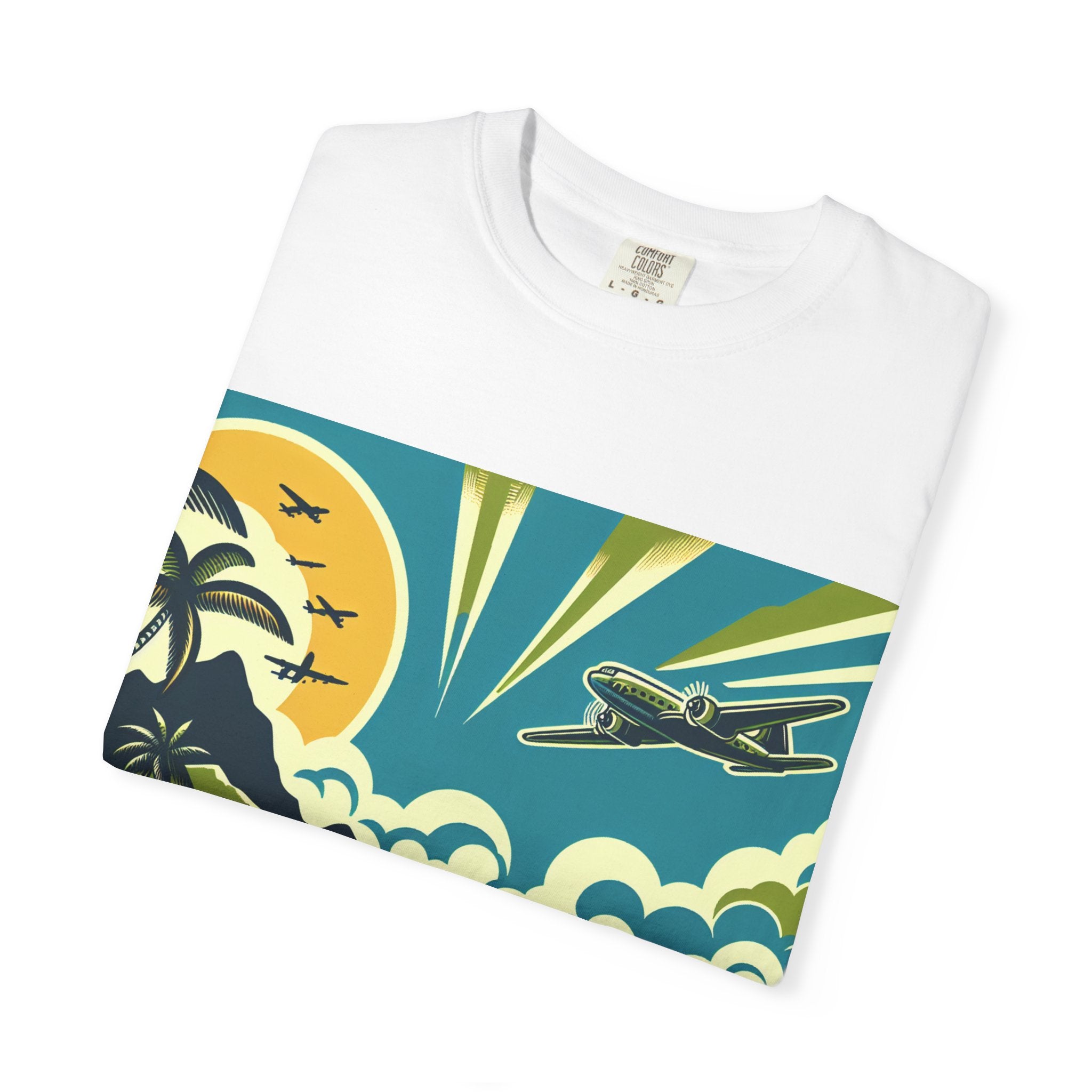 Tropical Adventure Tee, Coastal Vibes T-Shirt, Vacation Shirt, Summer Essentials, Travel Gift, Beachwear