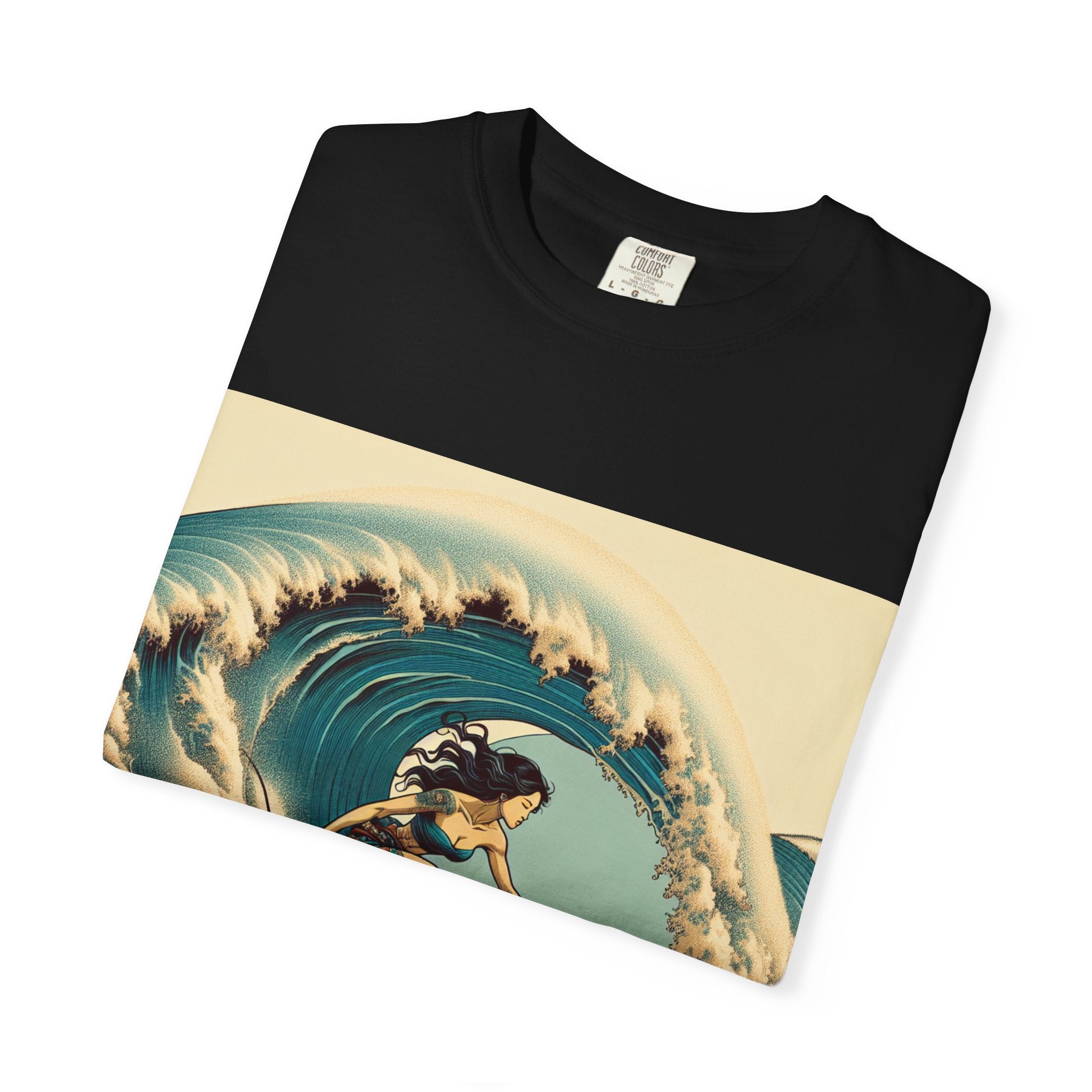 Surf Vibes Unisex Garment-Dyed T-Shirt | Beachwear, Surfing Style, Summer Apparel, Perfect for Vacations, Gifts for Surfers
