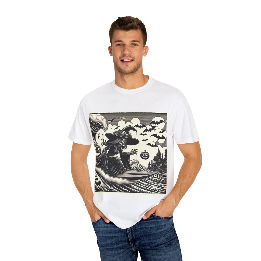 Halloween Witch T-Shirt, Unisex Fashion Tee, Spooky Halloween Apparel, Gift for Witch Lovers, Autumn Casual Wear