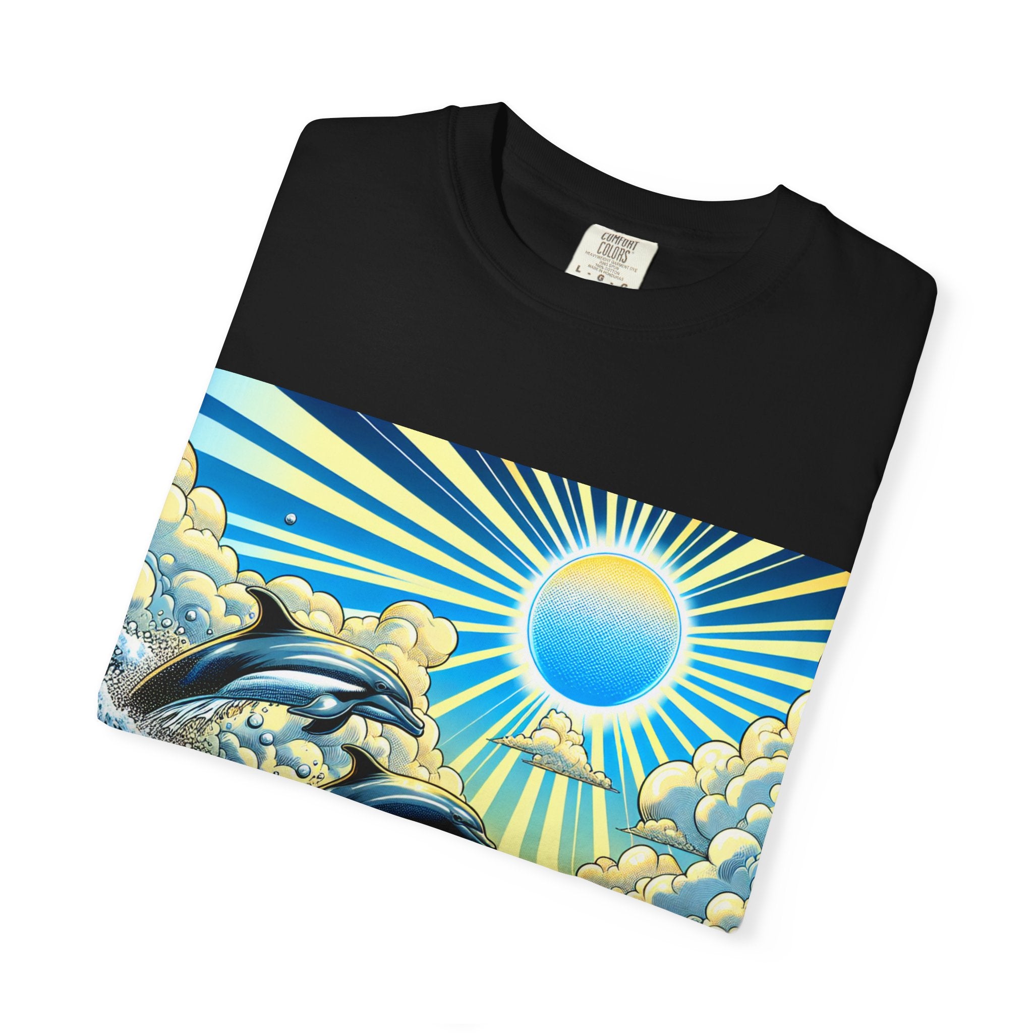 Ocean Waves Graphic T-Shirt, Beach Apparel, Summer Outfit, Gift for Beach Lovers, Unisex Ocean Tee, Casual Clothing