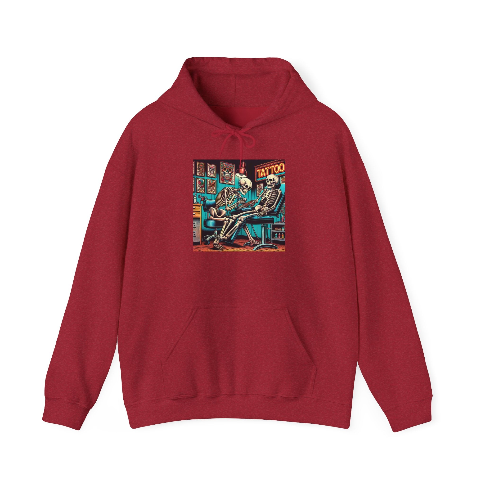 Tattoos & Chill Hoodie - Unisex Heavy Blend™ Sweatshirt, Perfect for Tattoo Lovers, Casual Wear, Gift for Artists, Cozy Hoodie, Unique [...]