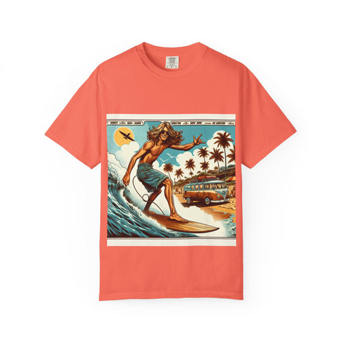Beach Vibes T-shirt, Surfing Tee, Summer Apparel, Unisex Graphic Shirt, Vacation Wear, Gift for Surfers, Outdoor Activities