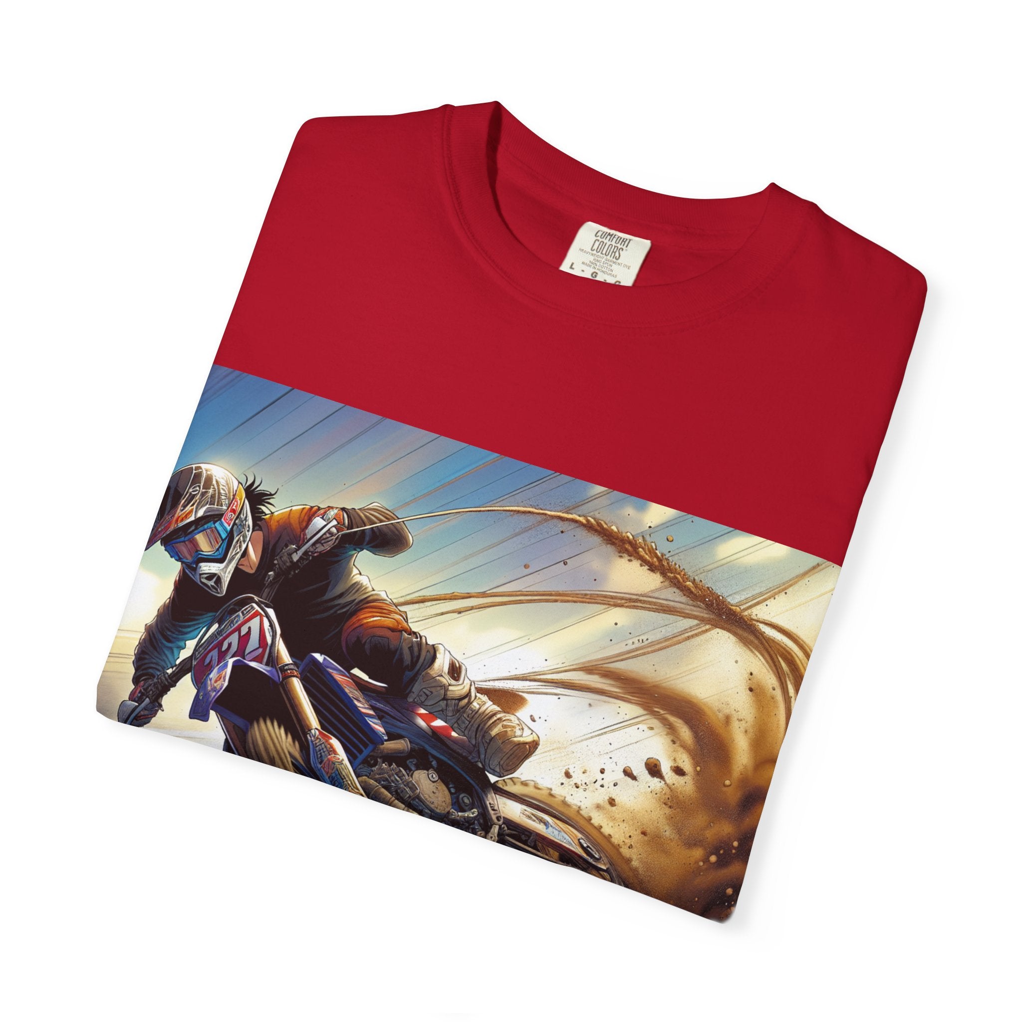 Rider's Adventure T-shirt – Unisex Motorcycle Graphic Tee for Bikers, Gift for Riders, Casual Wear, Outdoor Activity, Birthday Gift