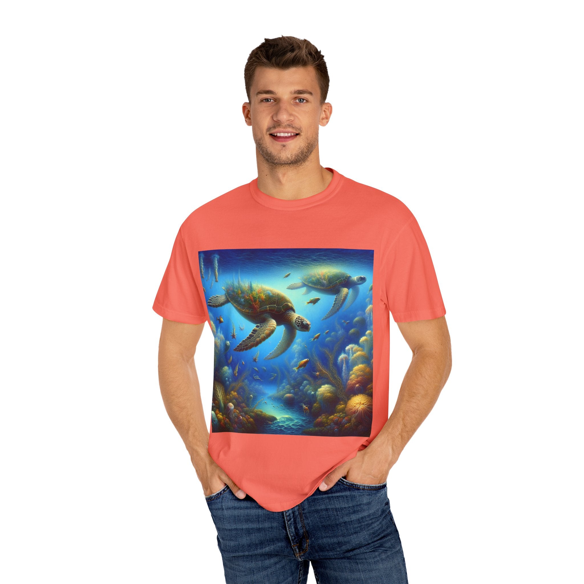 Ocean-Inspired T-Shirt for Lovers of Nature, Casual Wear, Gift for Beach Lovers, Summer Style, Motivational Design