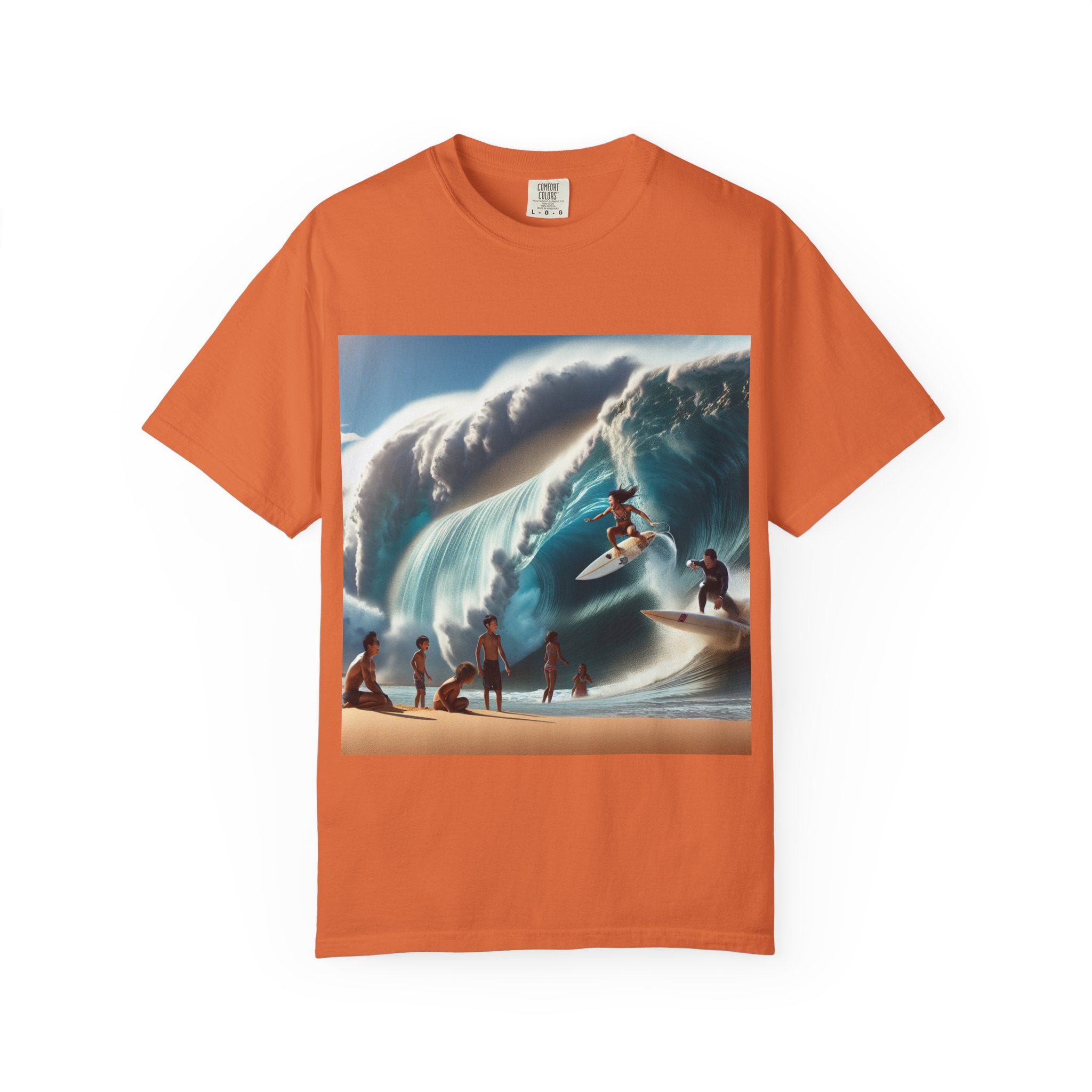 Wave Rider Surf T-Shirt | Unisex Beachwear, Casual Summer Gift, Surfing Apparel, Beach Party Shirt, Ocean Lover Tee
