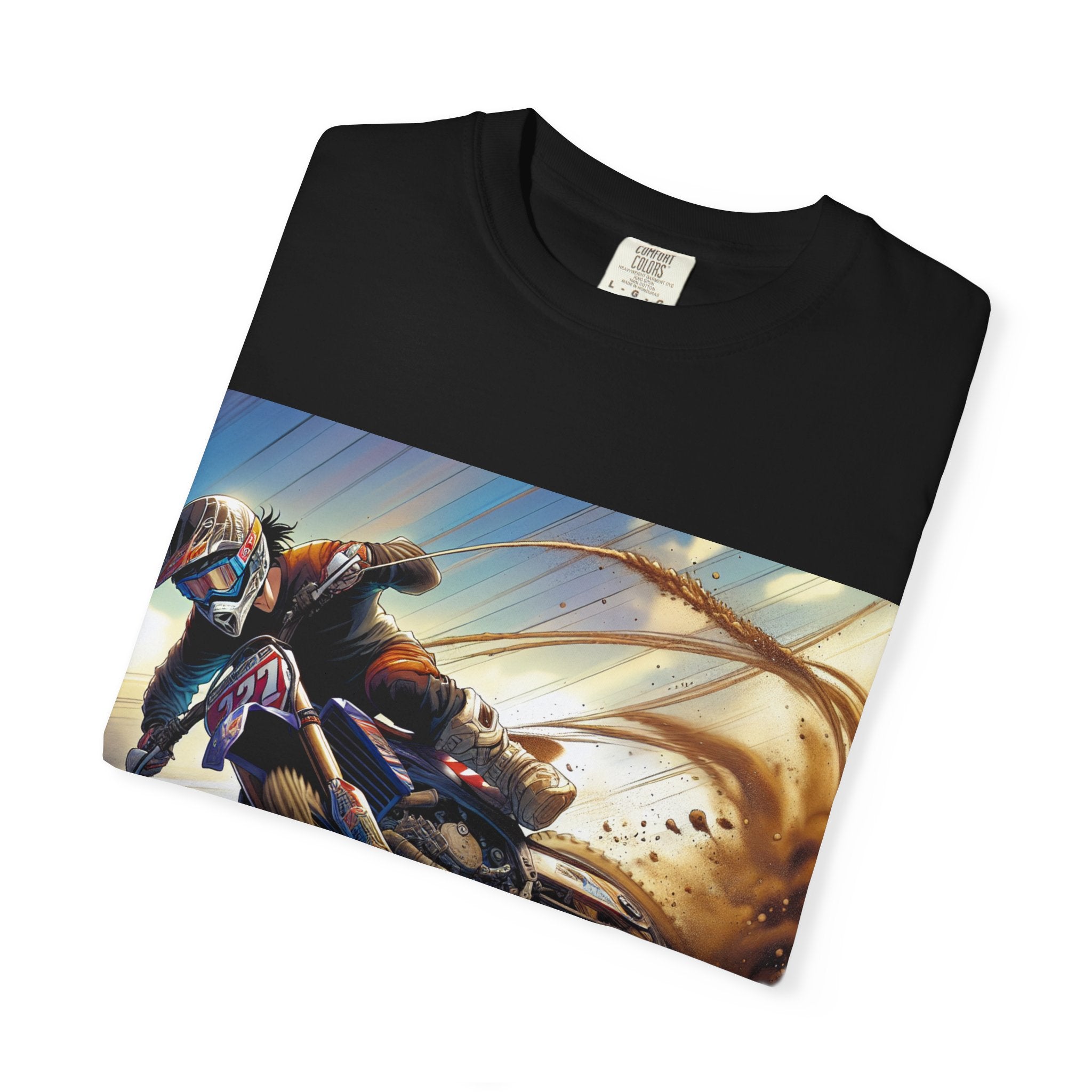 Rider's Adventure T-shirt – Unisex Motorcycle Graphic Tee for Bikers, Gift for Riders, Casual Wear, Outdoor Activity, Birthday Gift