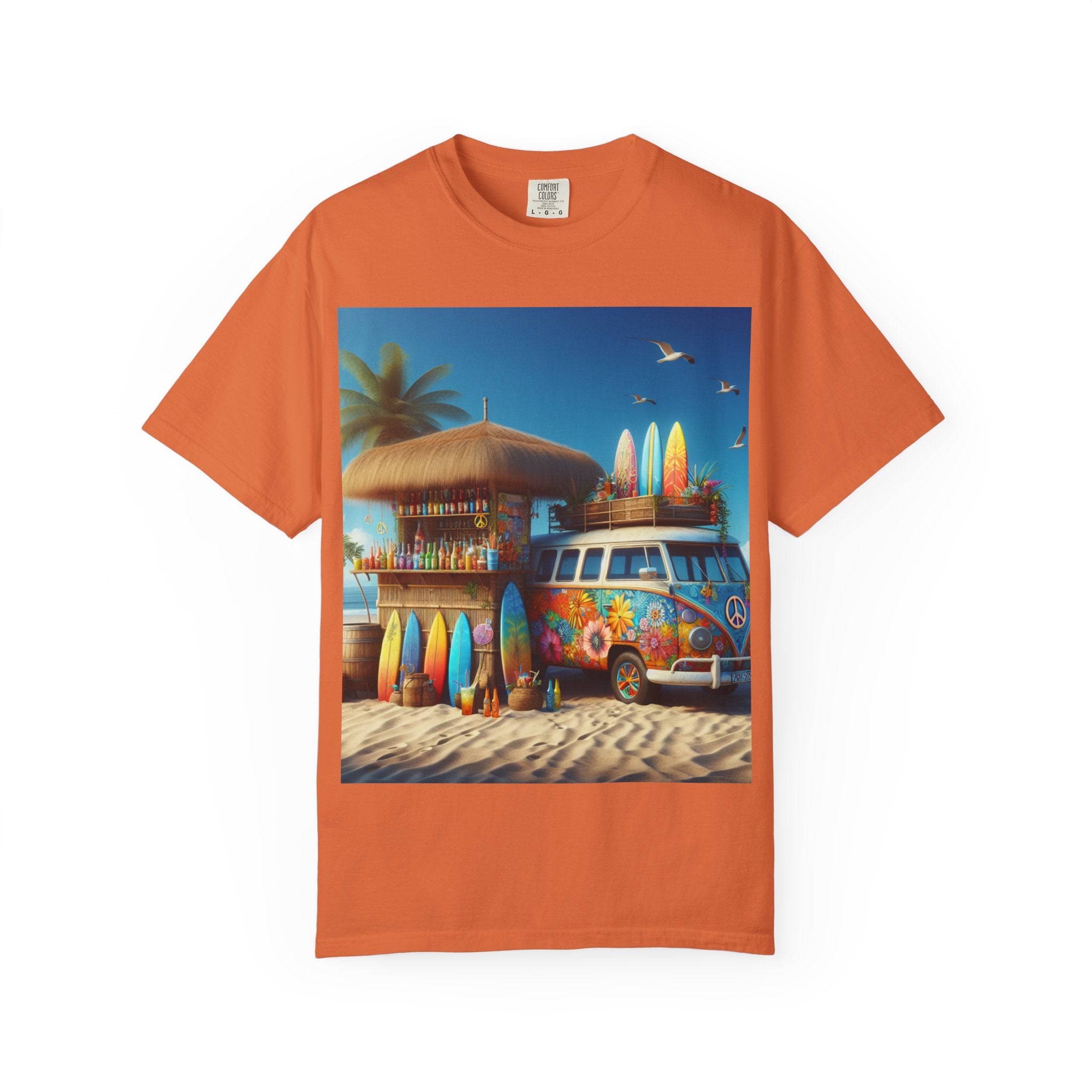 Beach Vibes Unisex T-Shirt, Surfing Fashion, Summer Outfit, Gift for Beach Lovers, Casual Tee