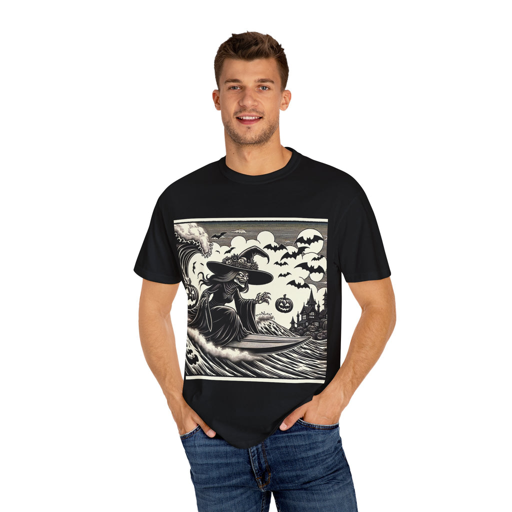 Halloween Witch T-Shirt, Unisex Fashion Tee, Spooky Halloween Apparel, Gift for Witch Lovers, Autumn Casual Wear