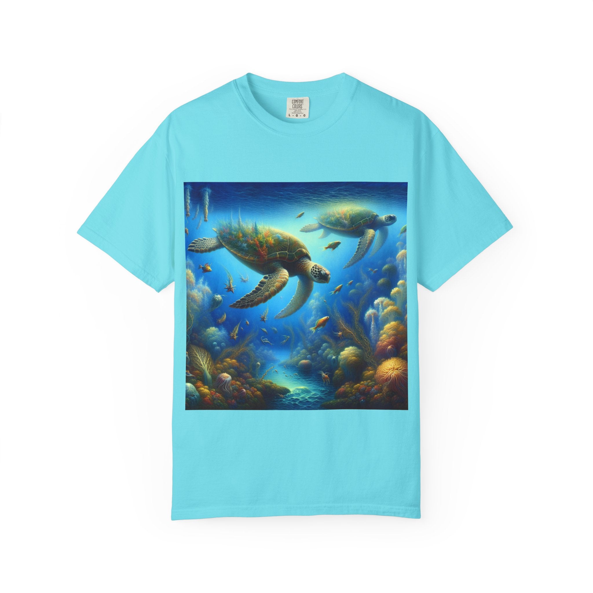 Ocean-Inspired T-Shirt for Lovers of Nature, Casual Wear, Gift for Beach Lovers, Summer Style, Motivational Design