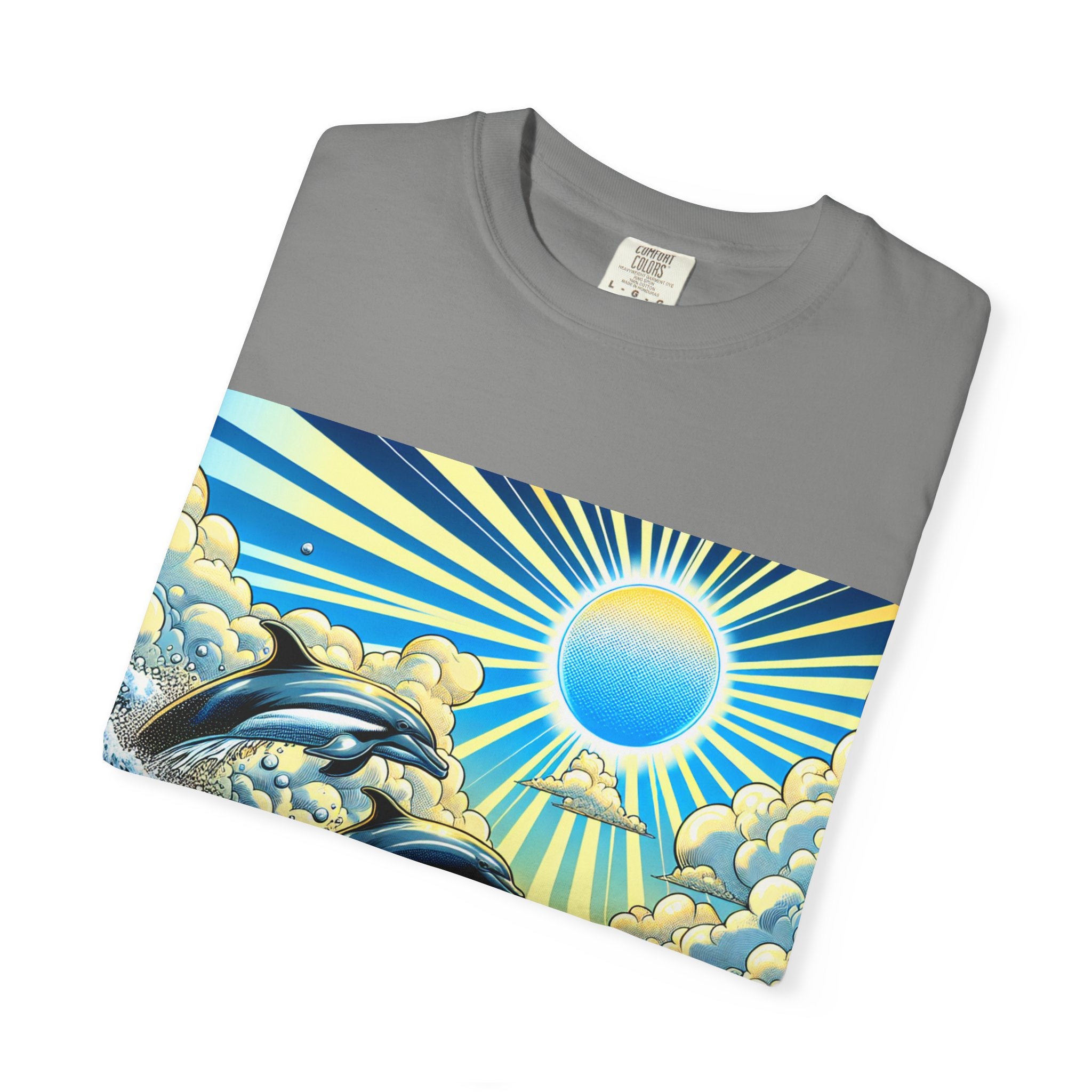 Ocean Waves Graphic T-Shirt, Beach Apparel, Summer Outfit, Gift for Beach Lovers, Unisex Ocean Tee, Casual Clothing