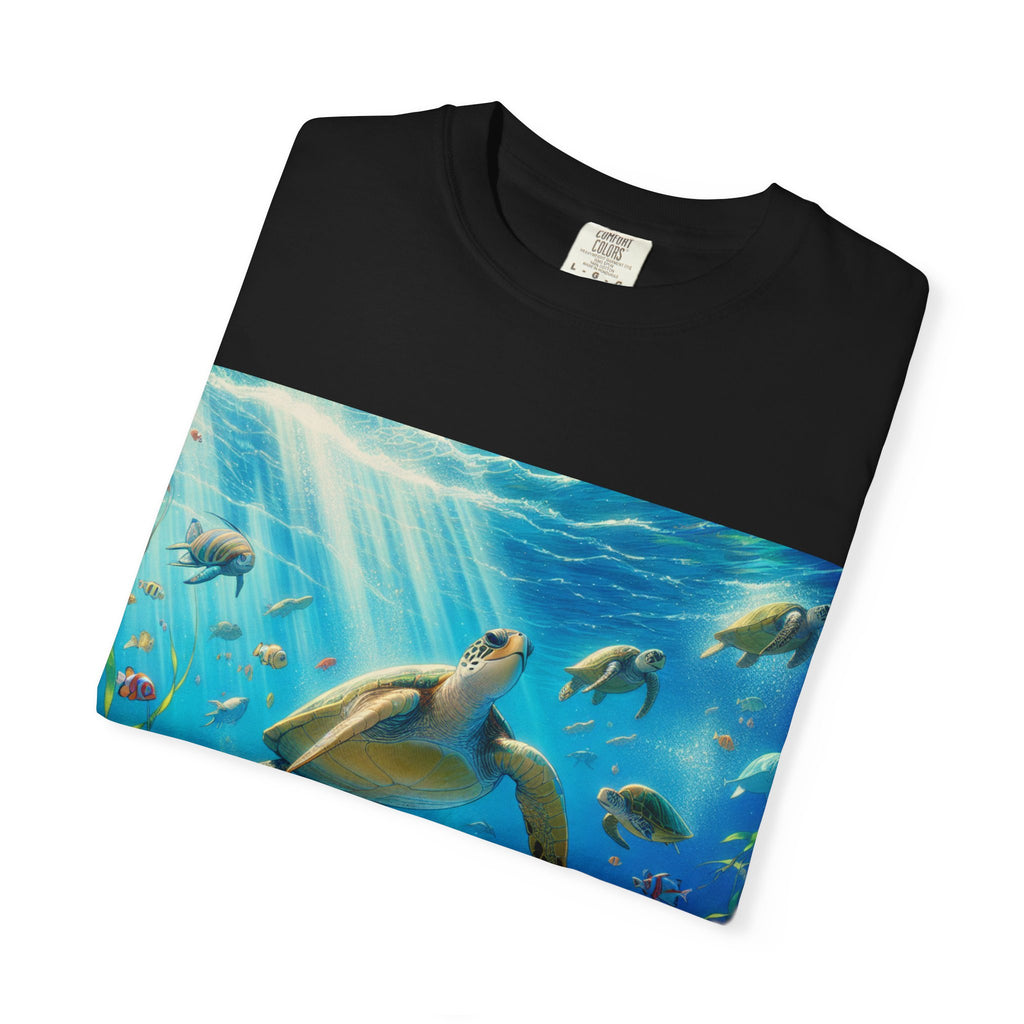 Ocean Life T-Shirt, Beach Vibes, Marine Wildlife Tee, Perfect Gift for Sea Lovers, Summer Wear, Nature Inspired Apparel