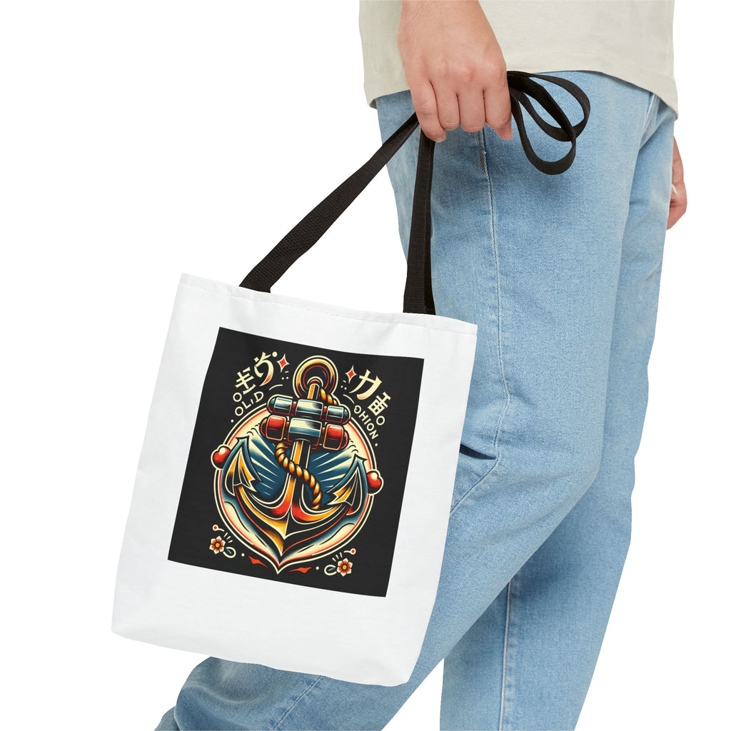 Stylish Anchor Tote Bag, Nautical Gift, Beach Bag, Boho Chic, Everyday Carryall, Perfect for Sailors, Summer Vibes