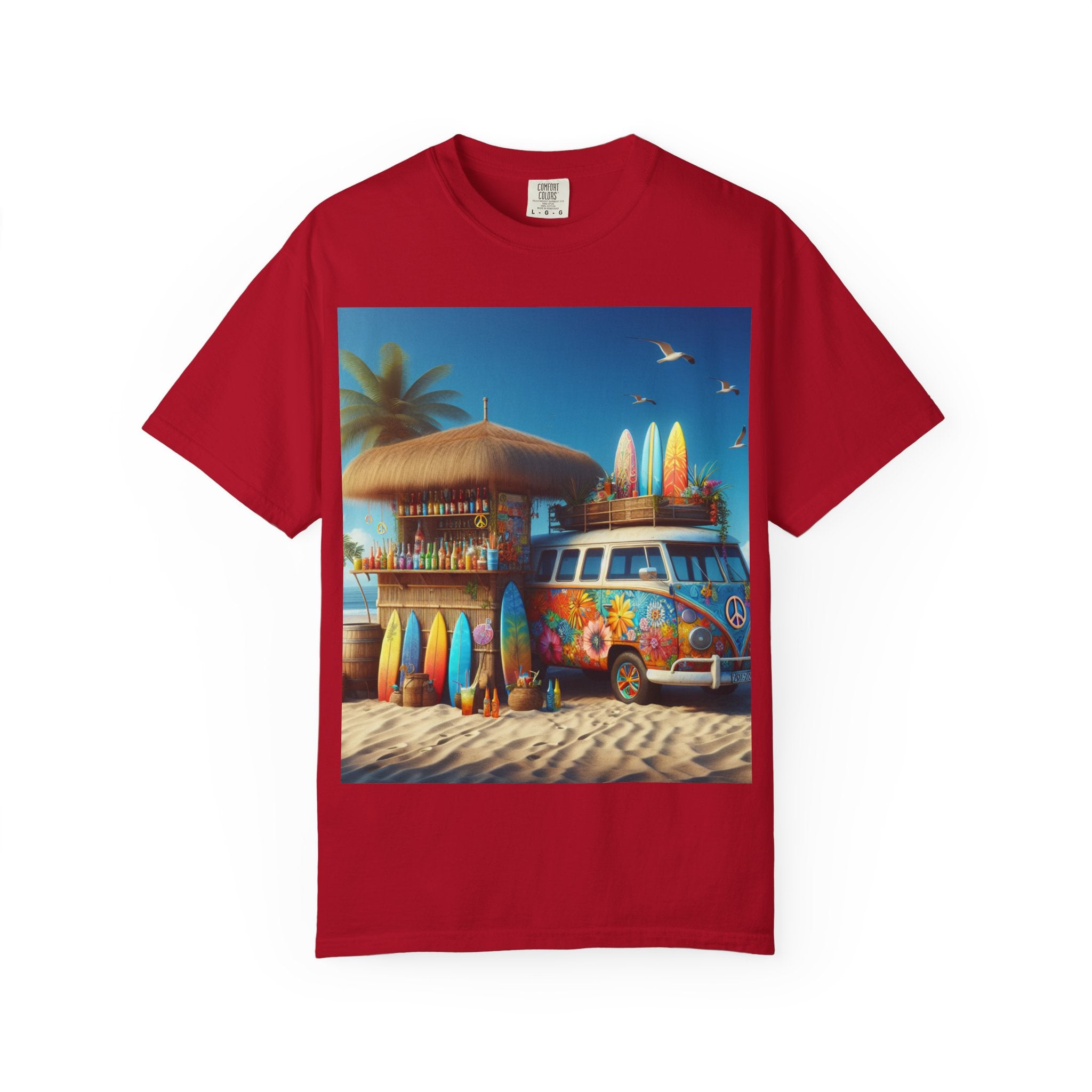 Beach Vibes Unisex T-Shirt, Surfing Fashion, Summer Outfit, Gift for Beach Lovers, Casual Tee