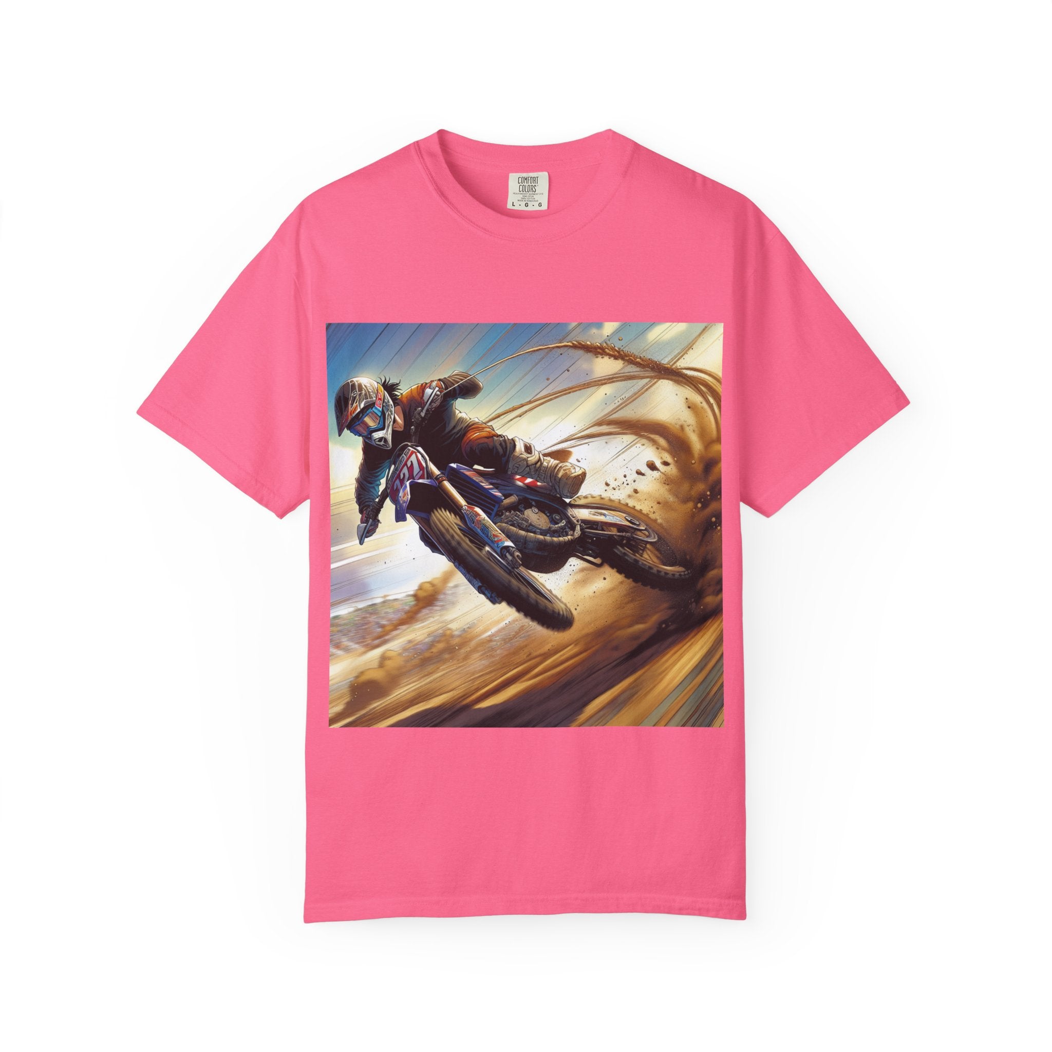 Rider's Adventure T-shirt – Unisex Motorcycle Graphic Tee for Bikers, Gift for Riders, Casual Wear, Outdoor Activity, Birthday Gift