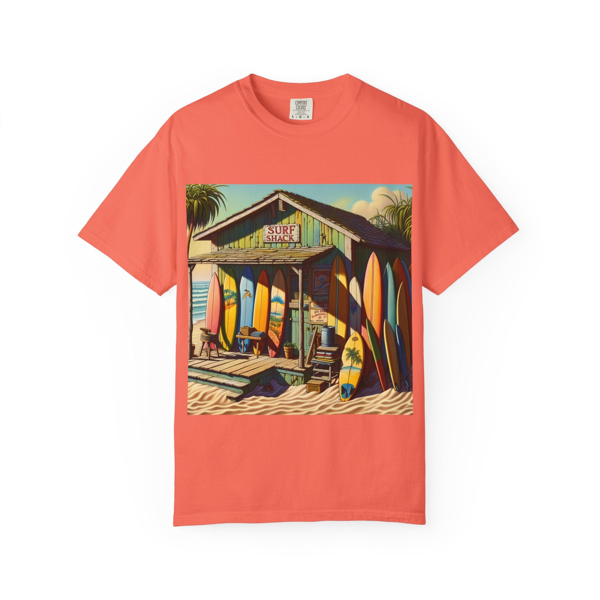 Surfer Vibes Unisex T-shirt, Beach Wear, Summer Outfit, Gift for Surfers, Casual Style, Vacation Clothing