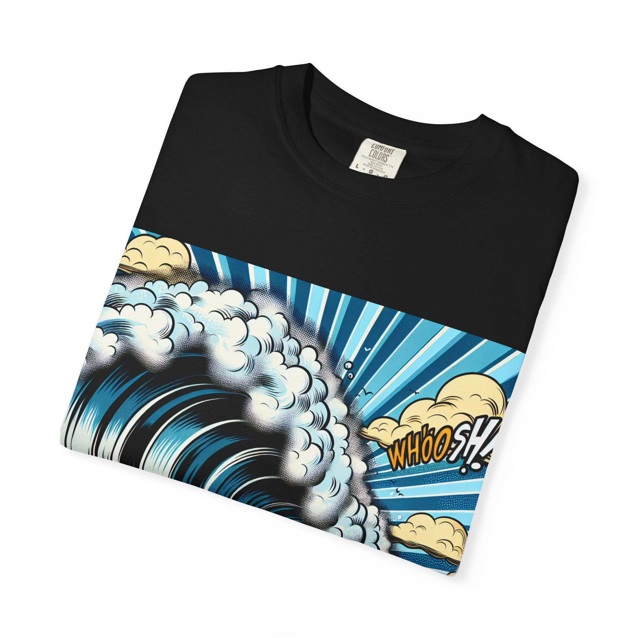 Stylish Wave Graphic T-Shirt for Surf Lovers, Unisex Beach Apparel, Gift for Surfers, Casual Summer Tee, Ocean Art Shirt