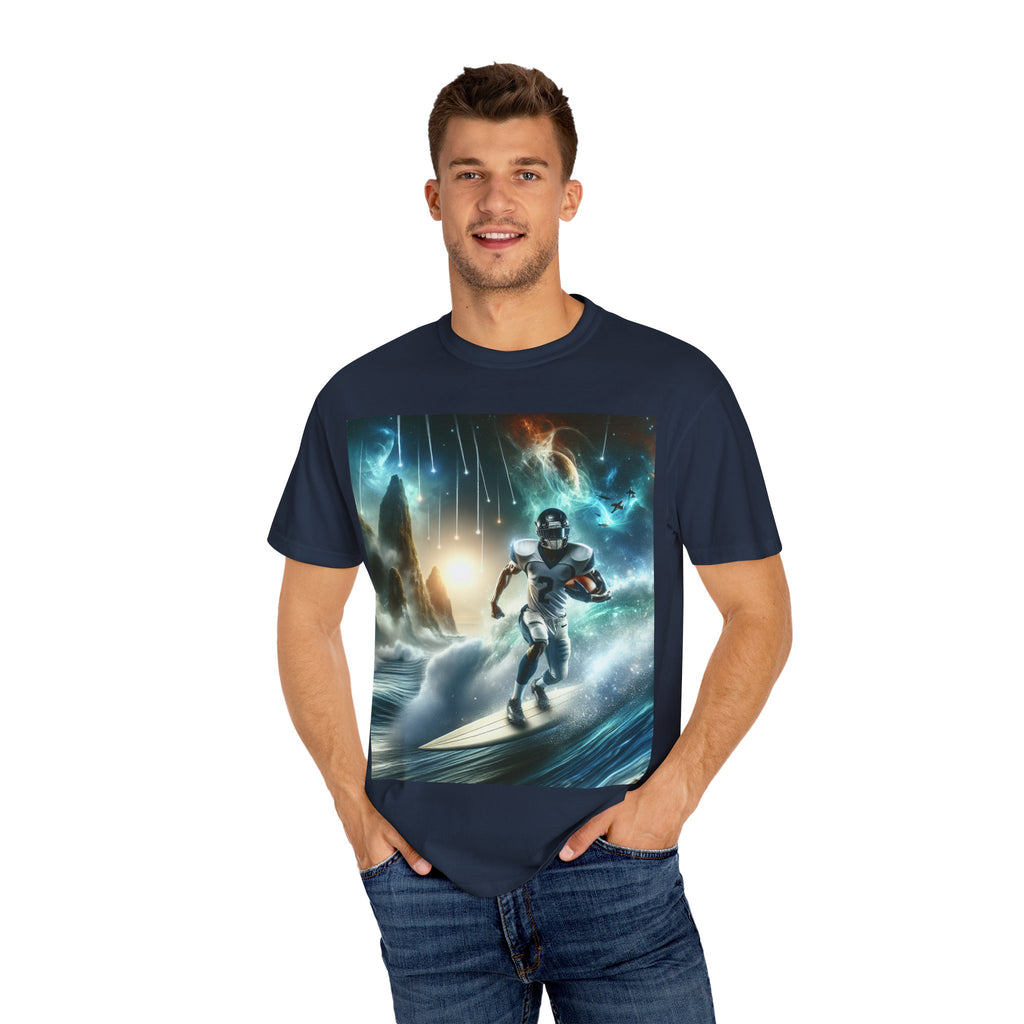 Cosmic Surf Adventure T-Shirt | Unisex Garment-Dyed Tee for Ocean Lovers, Surfing Enthusiasts, Gift for Beach Days, Perfect for Summer [...]