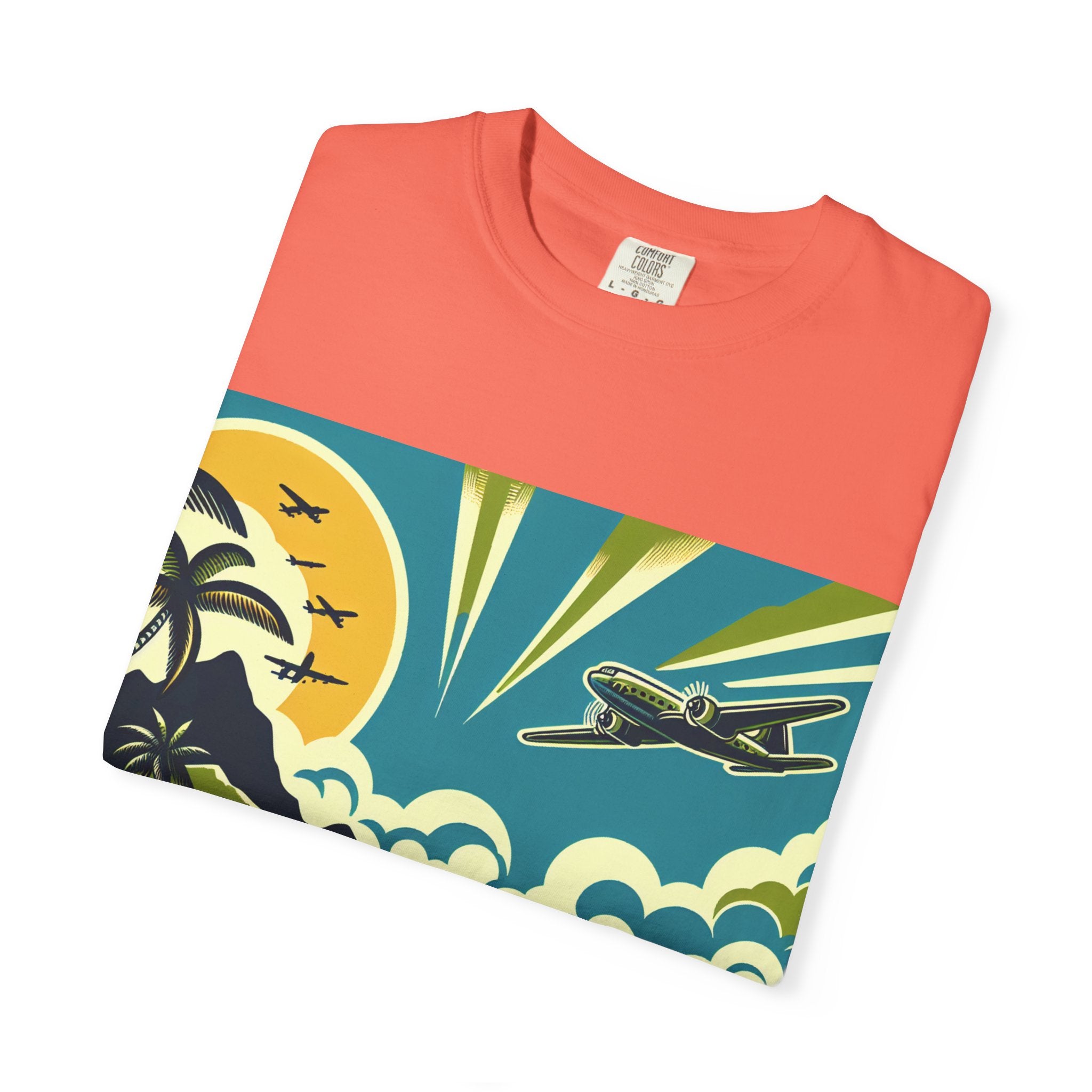 Tropical Adventure Tee, Coastal Vibes T-Shirt, Vacation Shirt, Summer Essentials, Travel Gift, Beachwear