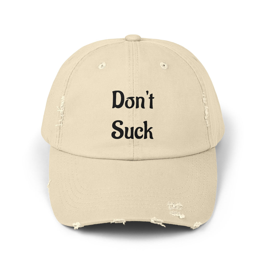 Unisex Distressed Cap
