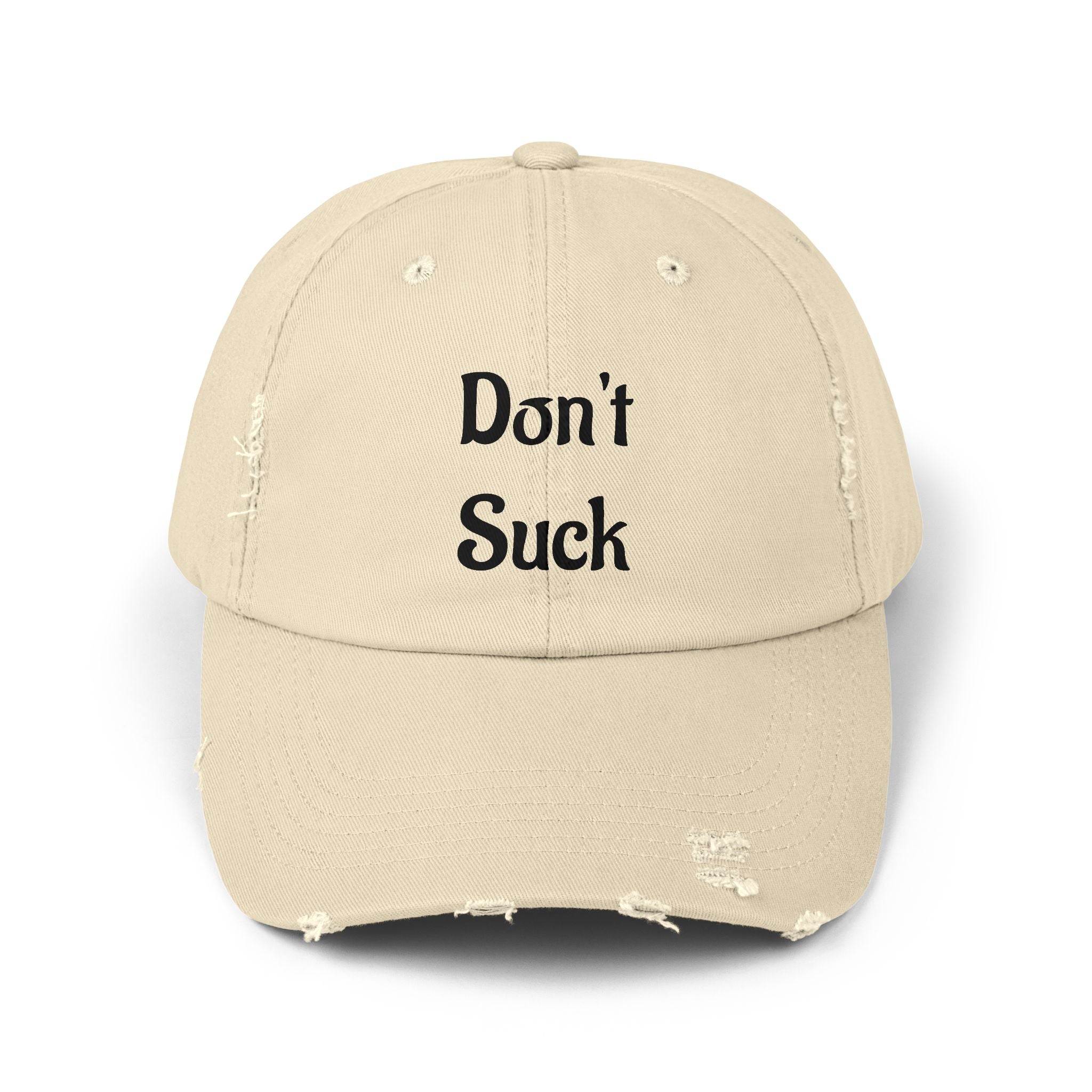 Unisex Distressed Cap