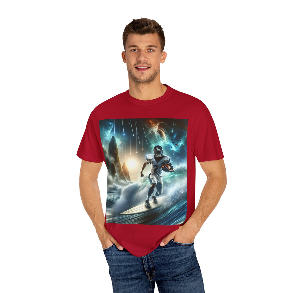 Cosmic Surf Adventure T-Shirt | Unisex Garment-Dyed Tee for Ocean Lovers, Surfing Enthusiasts, Gift for Beach Days, Perfect for Summer [...]