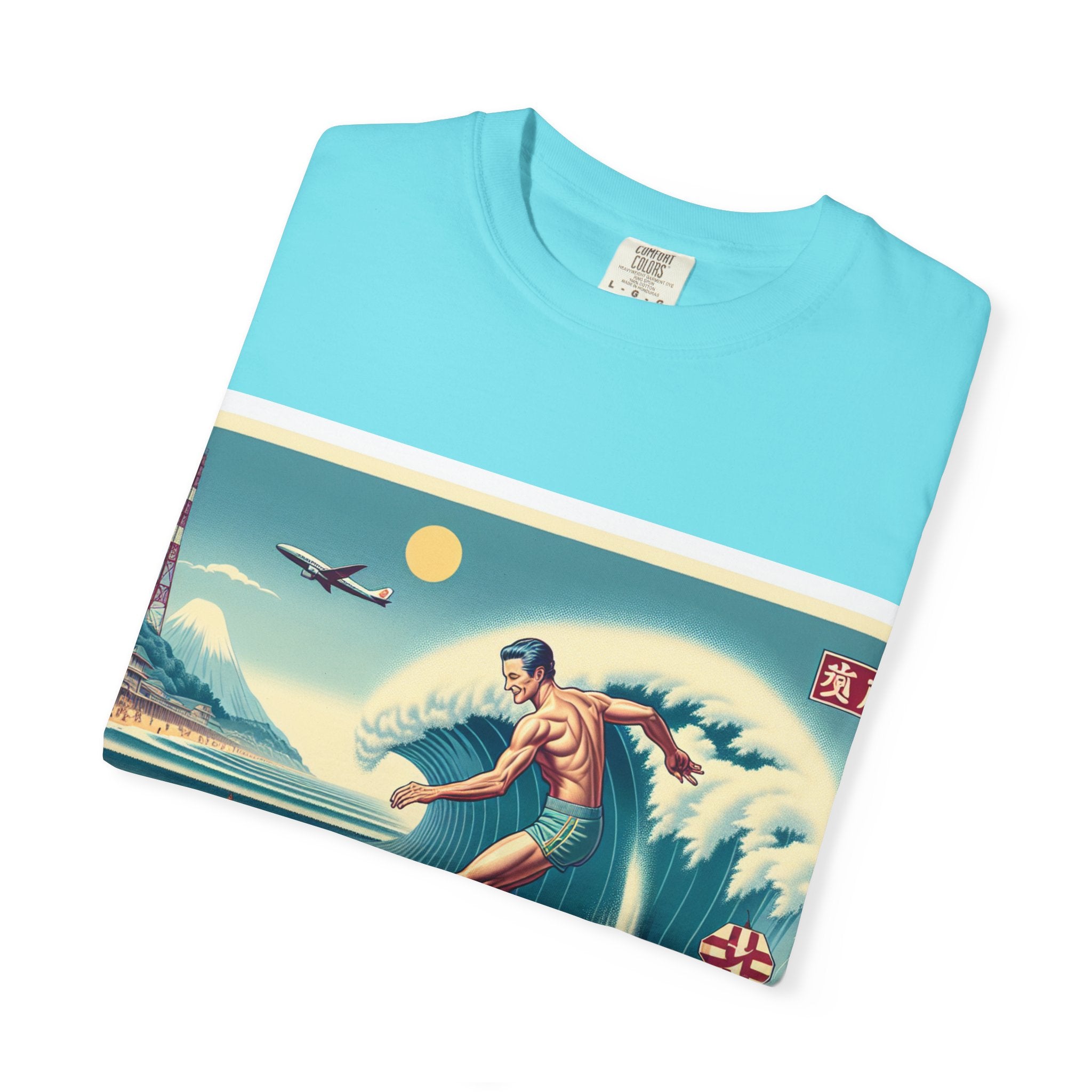 Surf Vibes Unisex T-Shirt | Ocean Lover Gift, Beachwear, Summer Tee, Vacation Apparel, Surfing Enthusiast Shirt