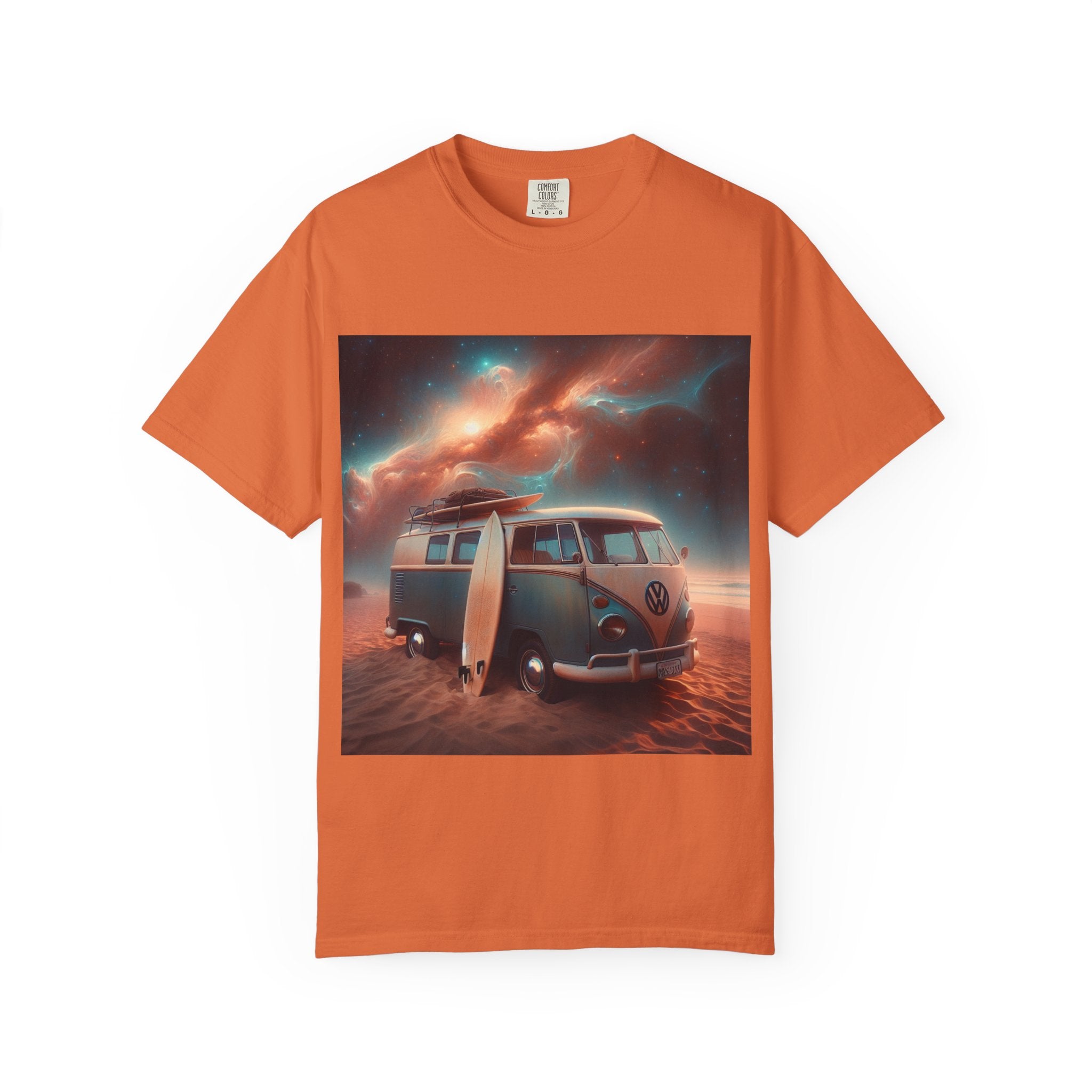 Retro Van Adventure T-Shirt, Vintage Camping Tee, Unisex Graphic Tee, Gift for Travelers, Bohemian Style Apparel