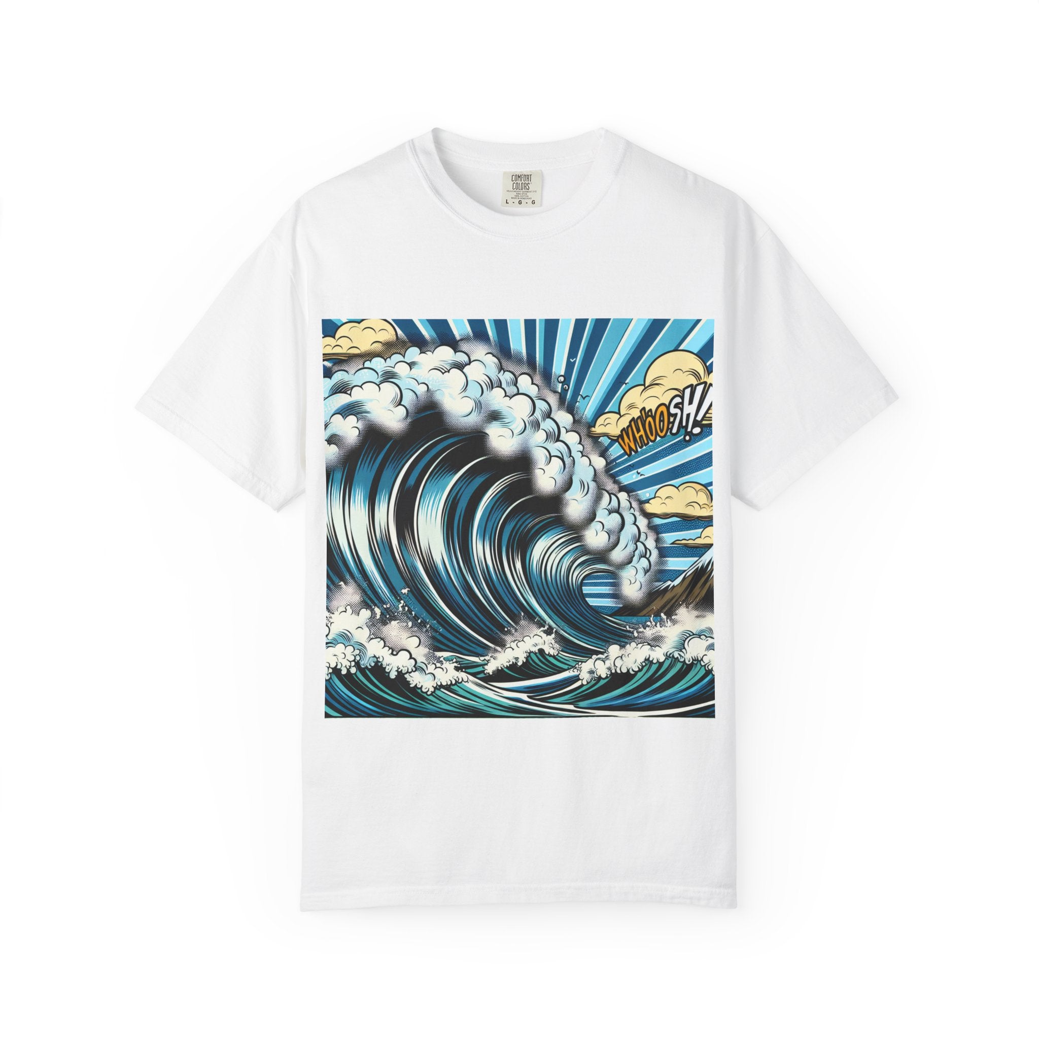 Stylish Wave Graphic T-Shirt for Surf Lovers, Unisex Beach Apparel, Gift for Surfers, Casual Summer Tee, Ocean Art Shirt