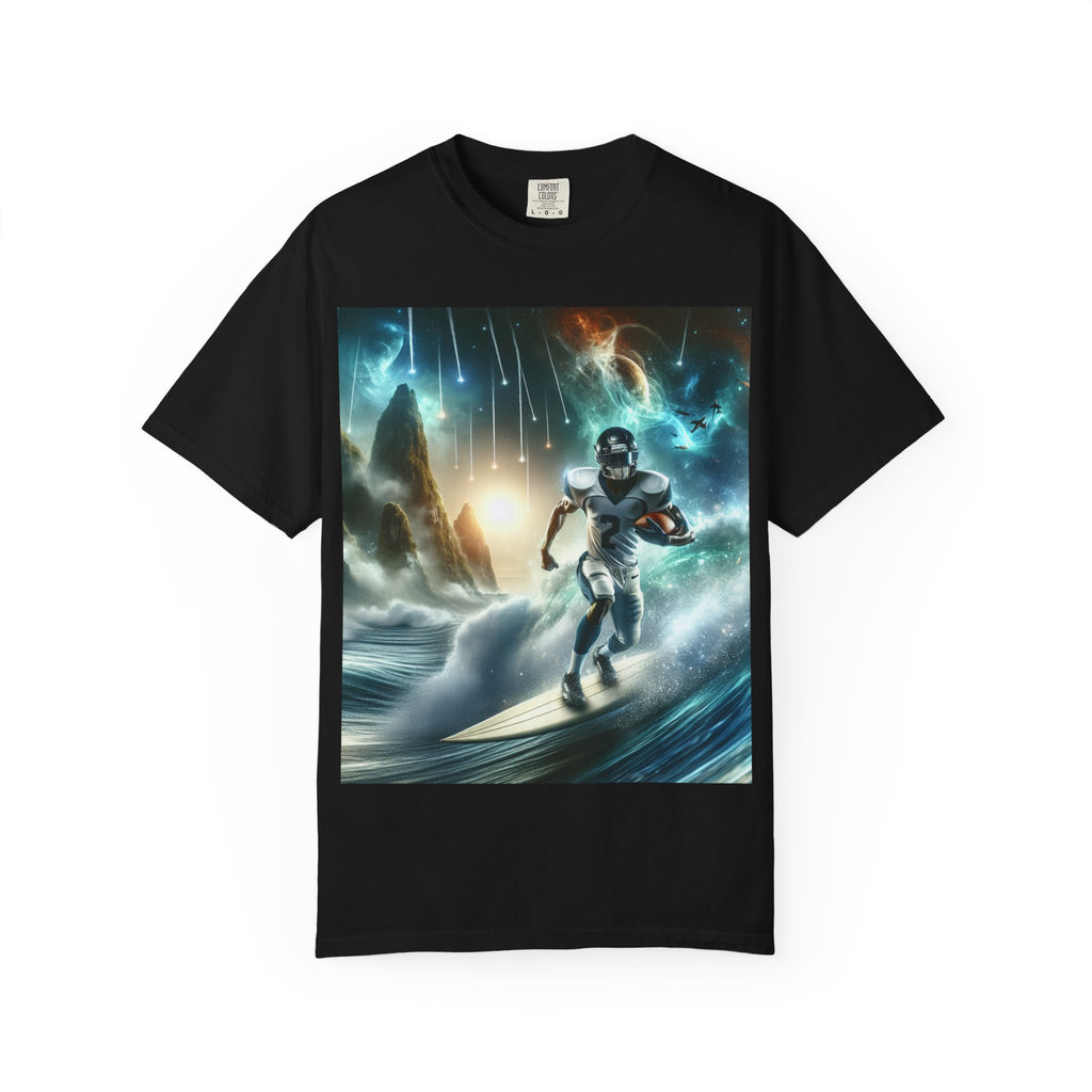 Cosmic Surf Adventure T-Shirt | Unisex Garment-Dyed Tee for Ocean Lovers, Surfing Enthusiasts, Gift for Beach Days, Perfect for Summer [...]