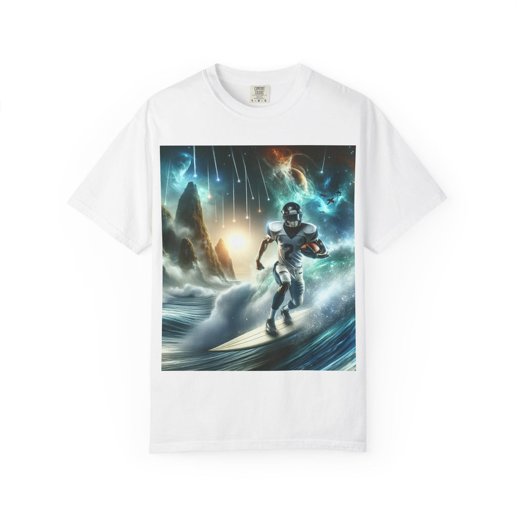 Cosmic Surf Adventure T-Shirt | Unisex Garment-Dyed Tee for Ocean Lovers, Surfing Enthusiasts, Gift for Beach Days, Perfect for Summer [...]