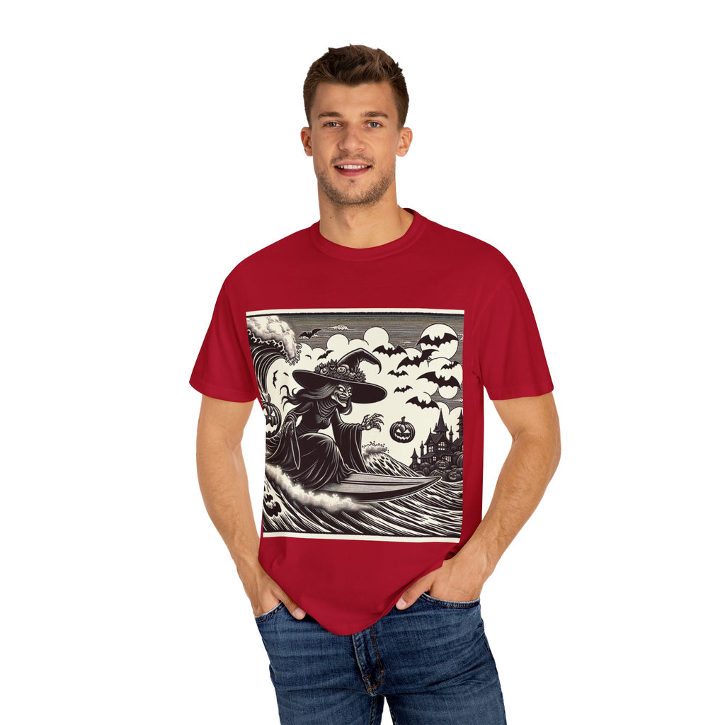 Halloween Witch T-Shirt, Unisex Fashion Tee, Spooky Halloween Apparel, Gift for Witch Lovers, Autumn Casual Wear
