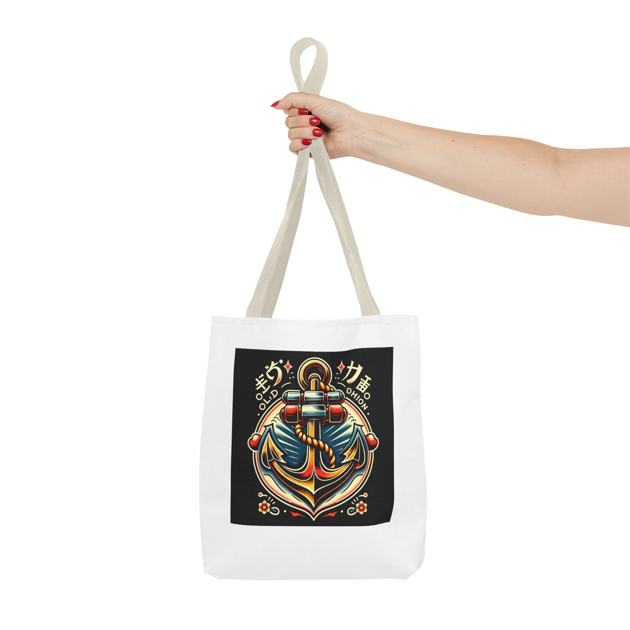 Stylish Anchor Tote Bag, Nautical Gift, Beach Bag, Boho Chic, Everyday Carryall, Perfect for Sailors, Summer Vibes