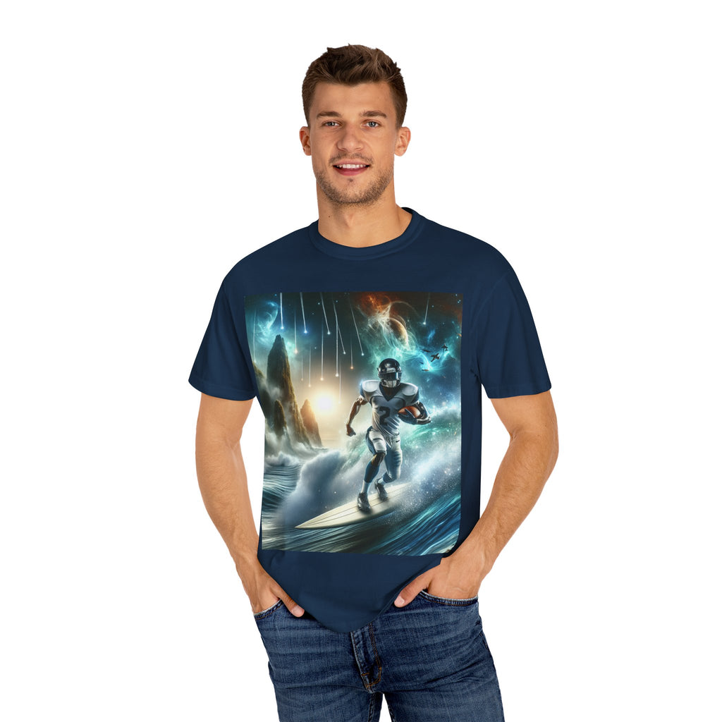 Cosmic Surf Adventure T-Shirt | Unisex Garment-Dyed Tee for Ocean Lovers, Surfing Enthusiasts, Gift for Beach Days, Perfect for Summer [...]