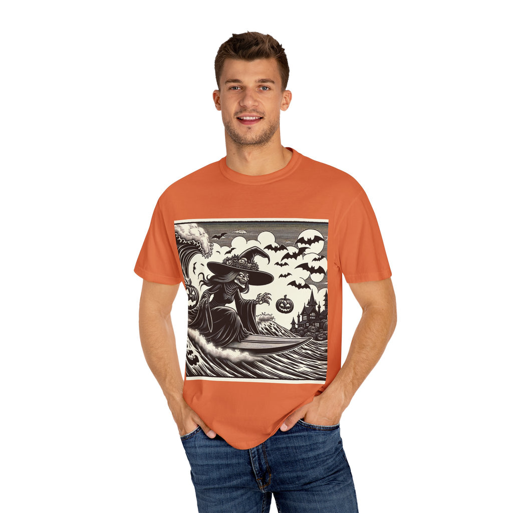 Halloween Witch T-Shirt, Unisex Fashion Tee, Spooky Halloween Apparel, Gift for Witch Lovers, Autumn Casual Wear