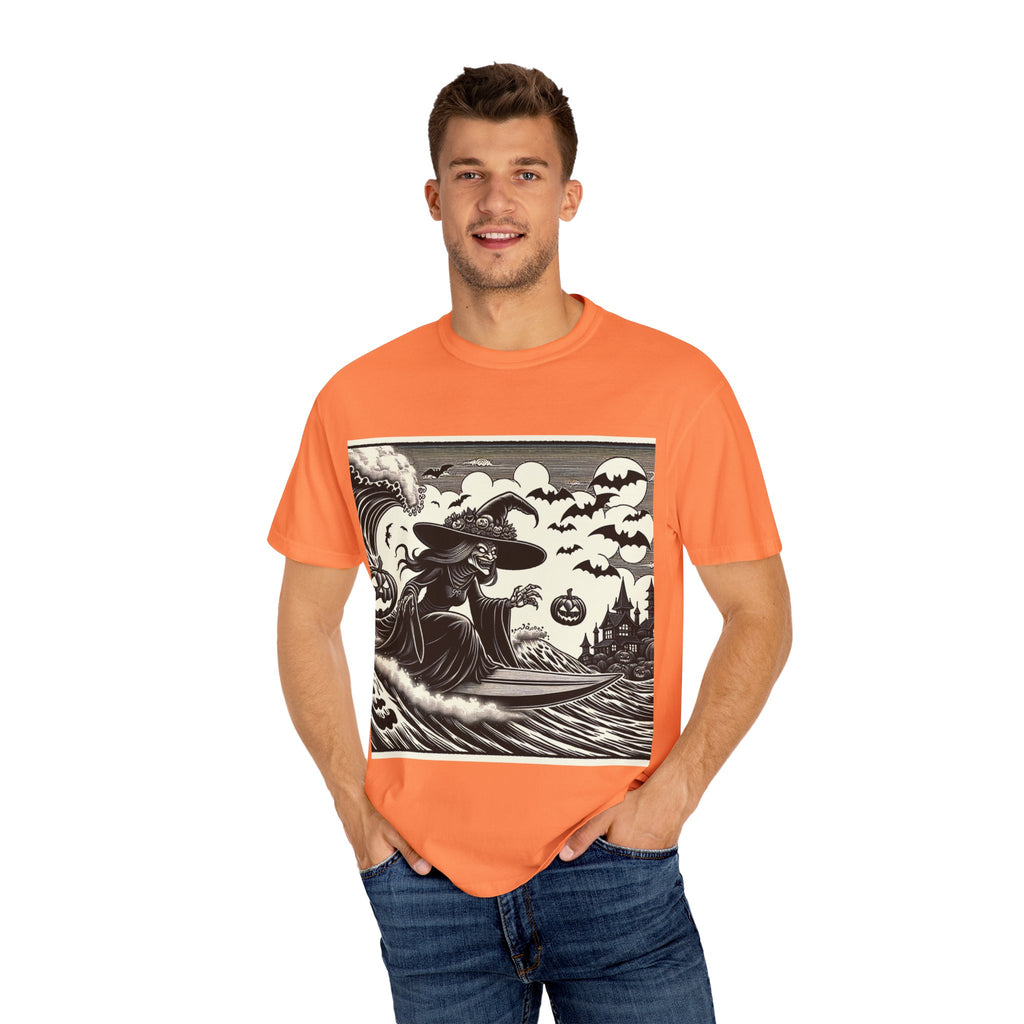 Halloween Witch T-Shirt, Unisex Fashion Tee, Spooky Halloween Apparel, Gift for Witch Lovers, Autumn Casual Wear