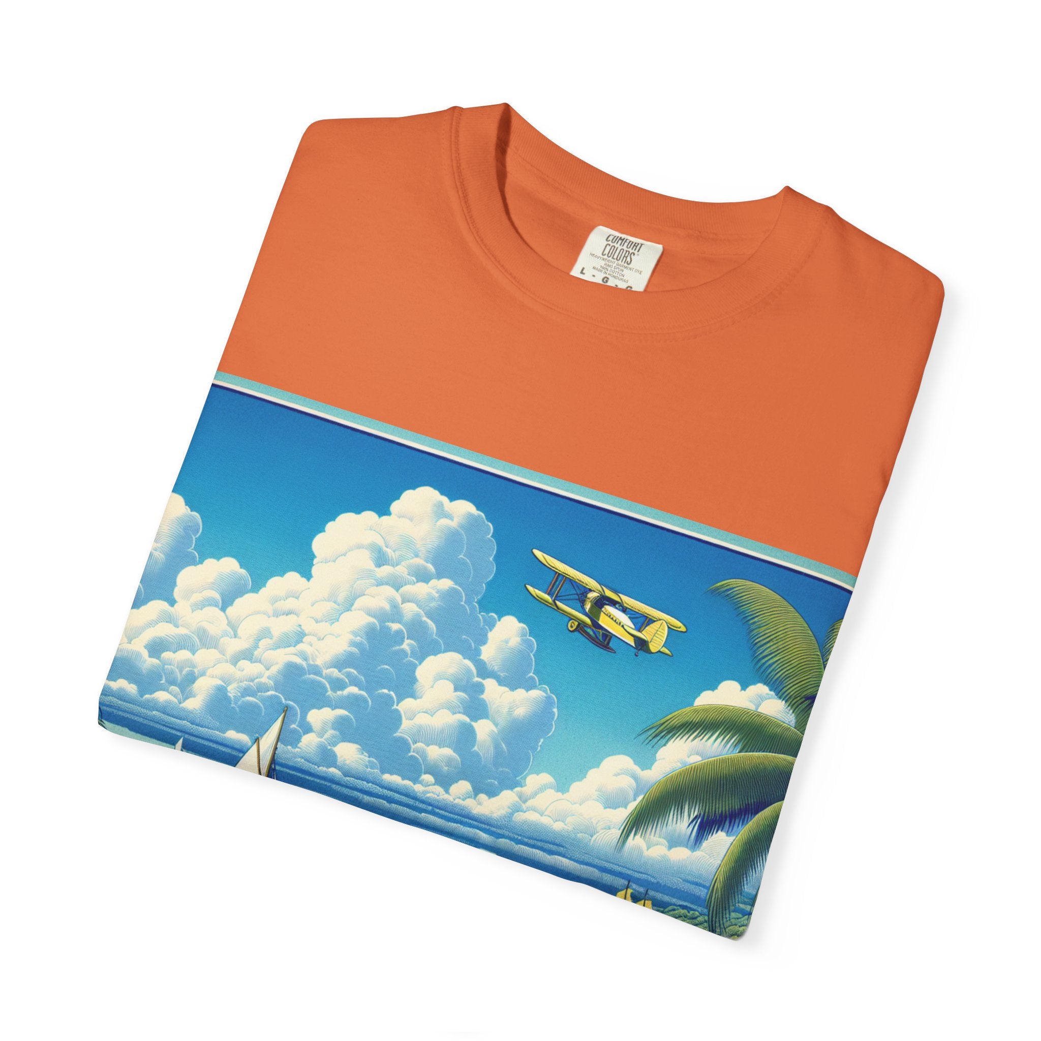 Beach Vibes T-Shirt, Unisex Casual Tee, Summer Apparel, Vacation Wear, Nautical Graphic Shirt