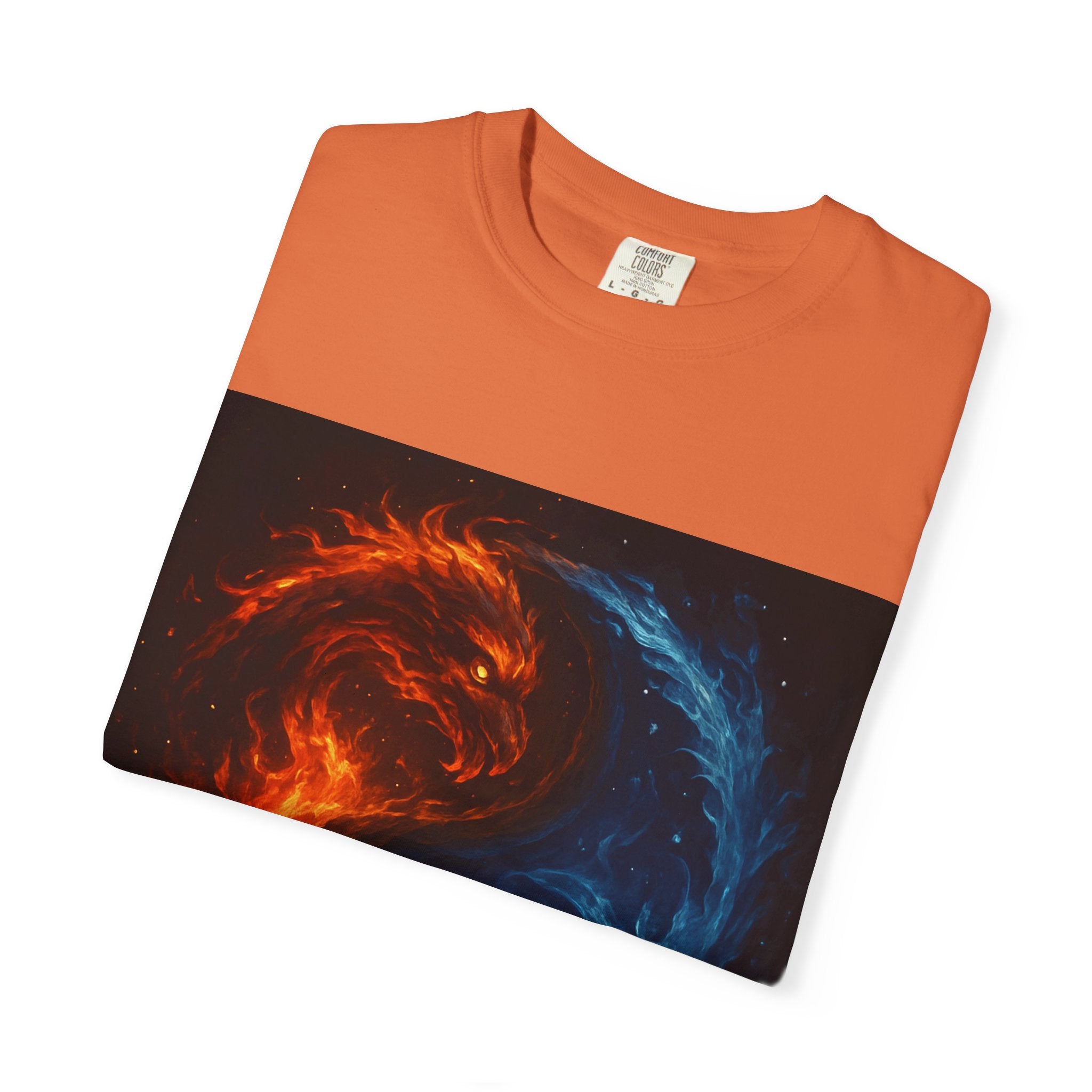 Dynamic Colorful Yin Yang T-Shirt, Unisex Graphic Tee, Meditation Gift, Balance Apparel, Spiritual Wear, Casual Style