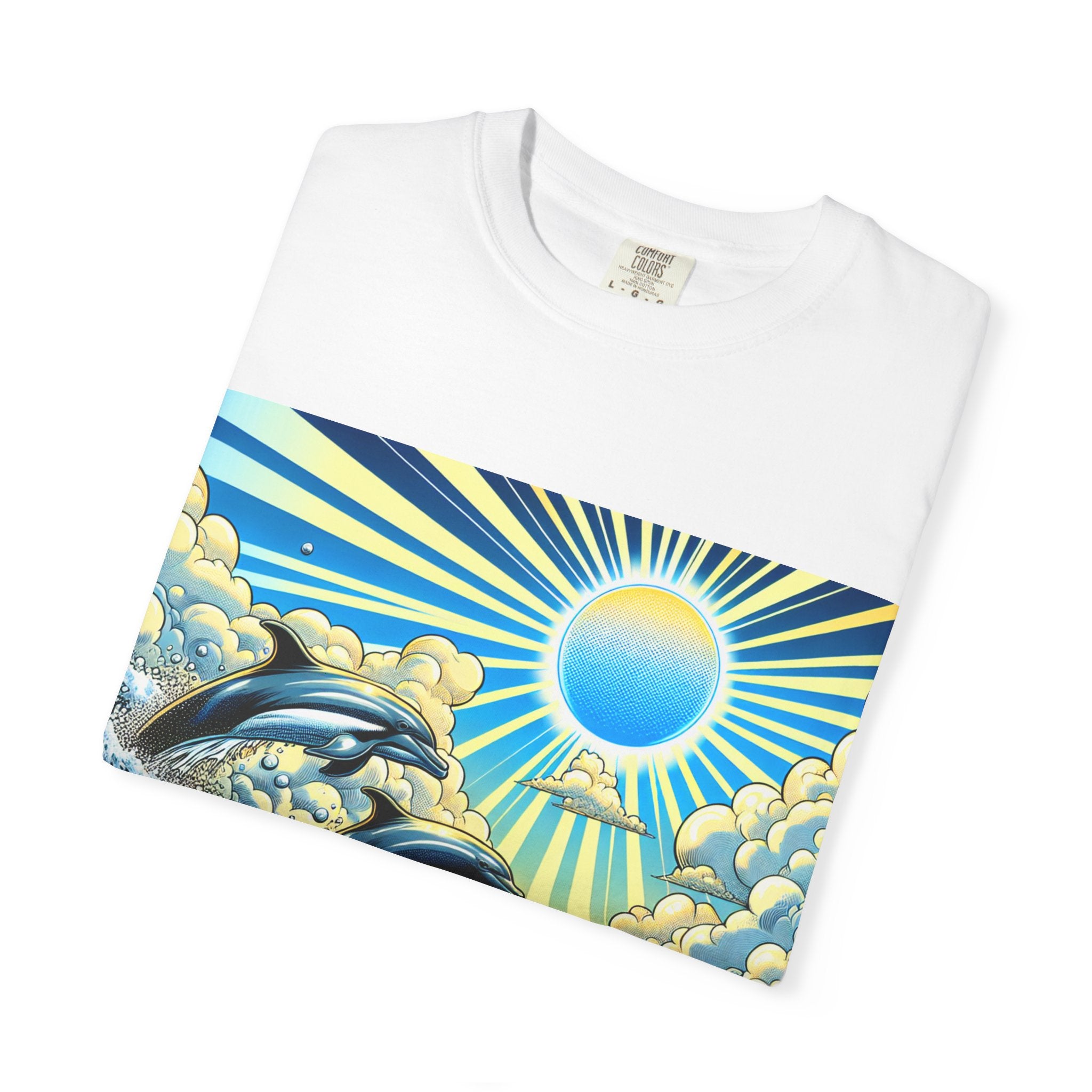 Ocean Waves Graphic T-Shirt, Beach Apparel, Summer Outfit, Gift for Beach Lovers, Unisex Ocean Tee, Casual Clothing