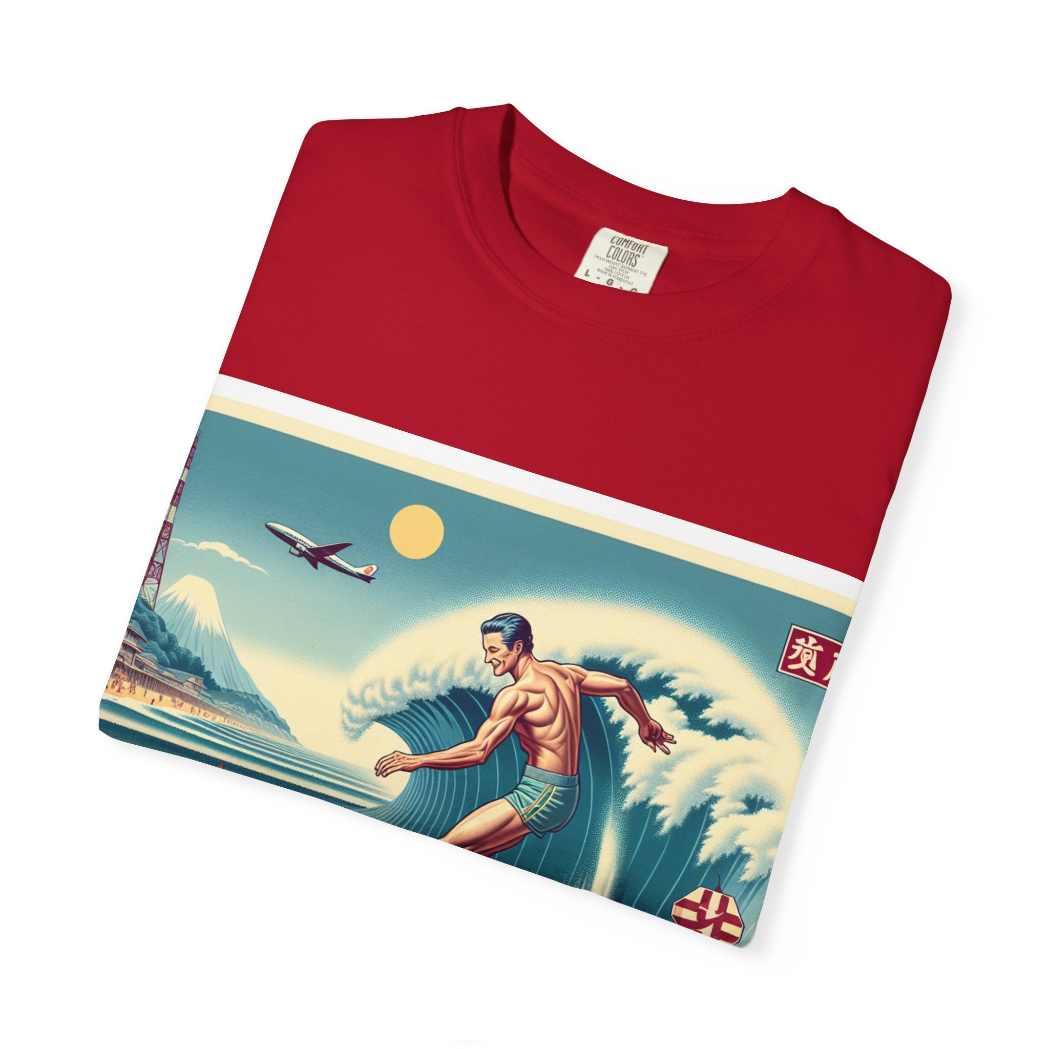 Surf Vibes Unisex T-Shirt | Ocean Lover Gift, Beachwear, Summer Tee, Vacation Apparel, Surfing Enthusiast Shirt