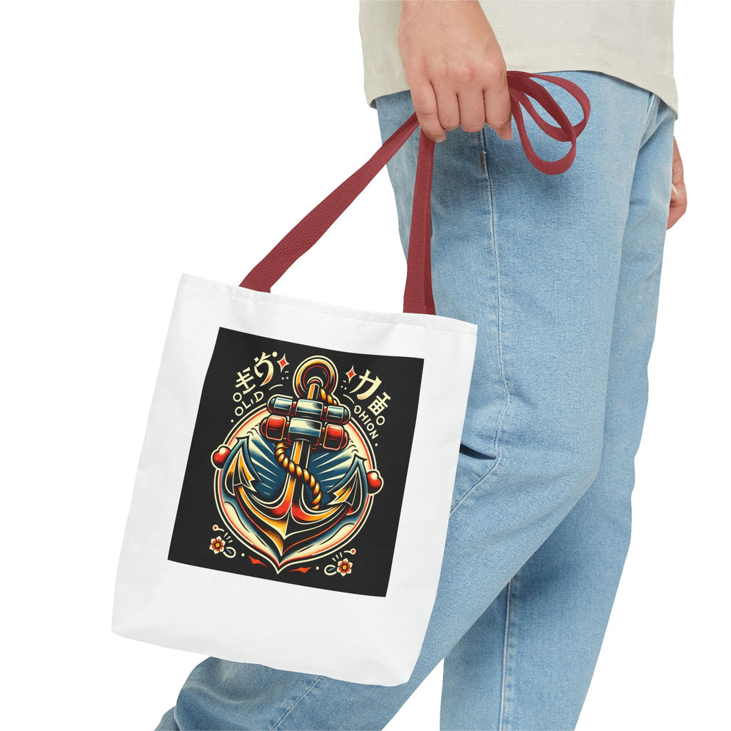 Stylish Anchor Tote Bag, Nautical Gift, Beach Bag, Boho Chic, Everyday Carryall, Perfect for Sailors, Summer Vibes