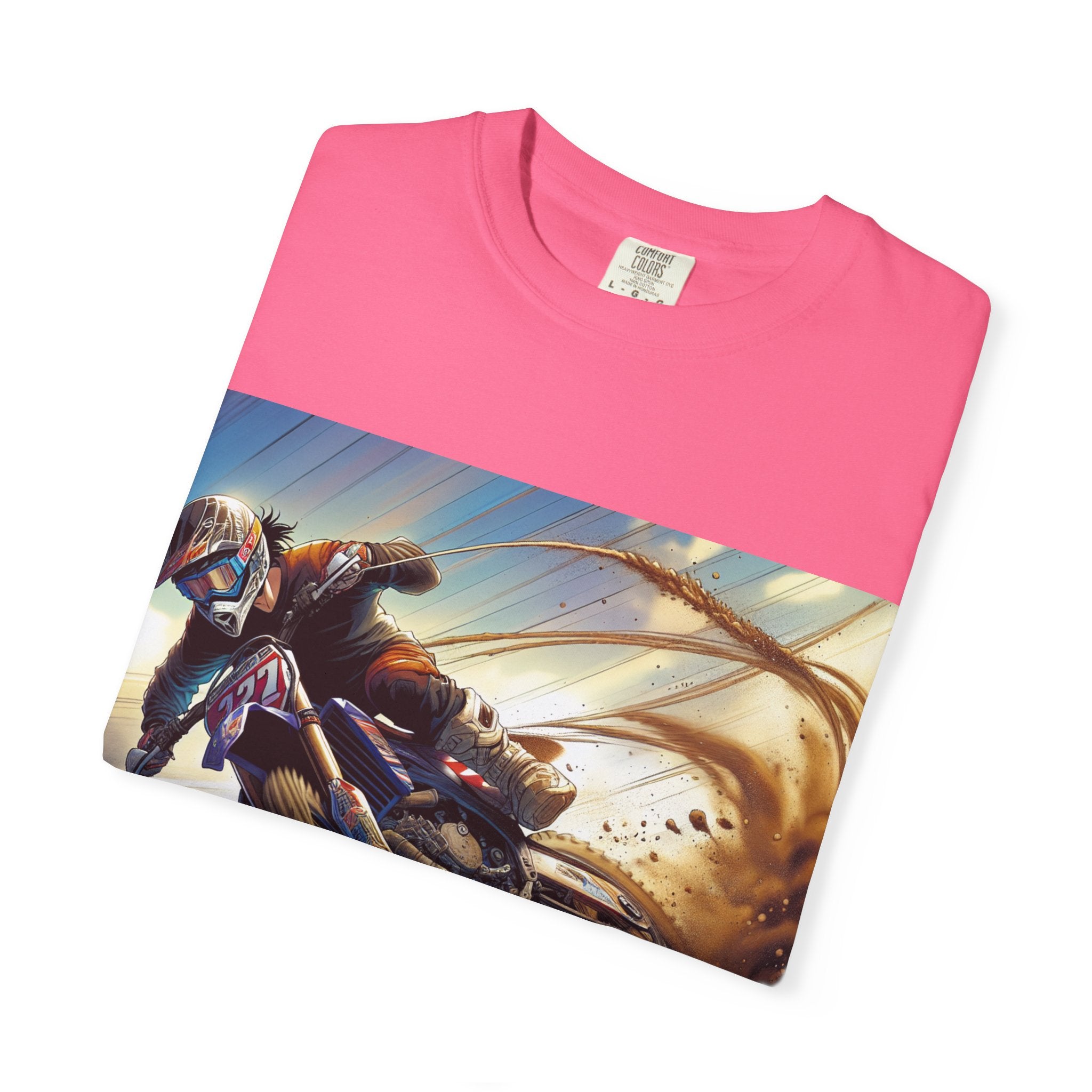 Rider's Adventure T-shirt – Unisex Motorcycle Graphic Tee for Bikers, Gift for Riders, Casual Wear, Outdoor Activity, Birthday Gift