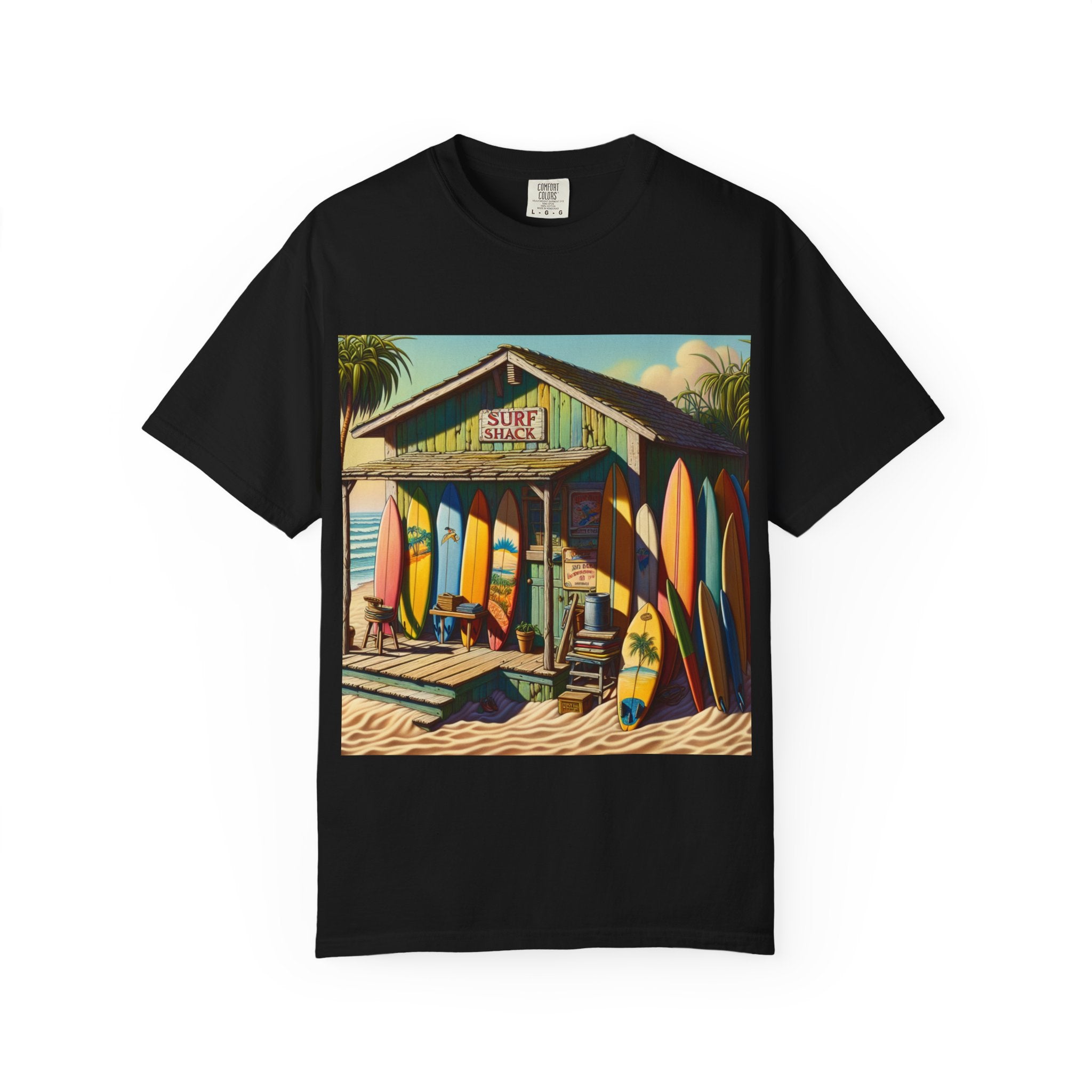 Surfer Vibes Unisex T-shirt, Beach Wear, Summer Outfit, Gift for Surfers, Casual Style, Vacation Clothing