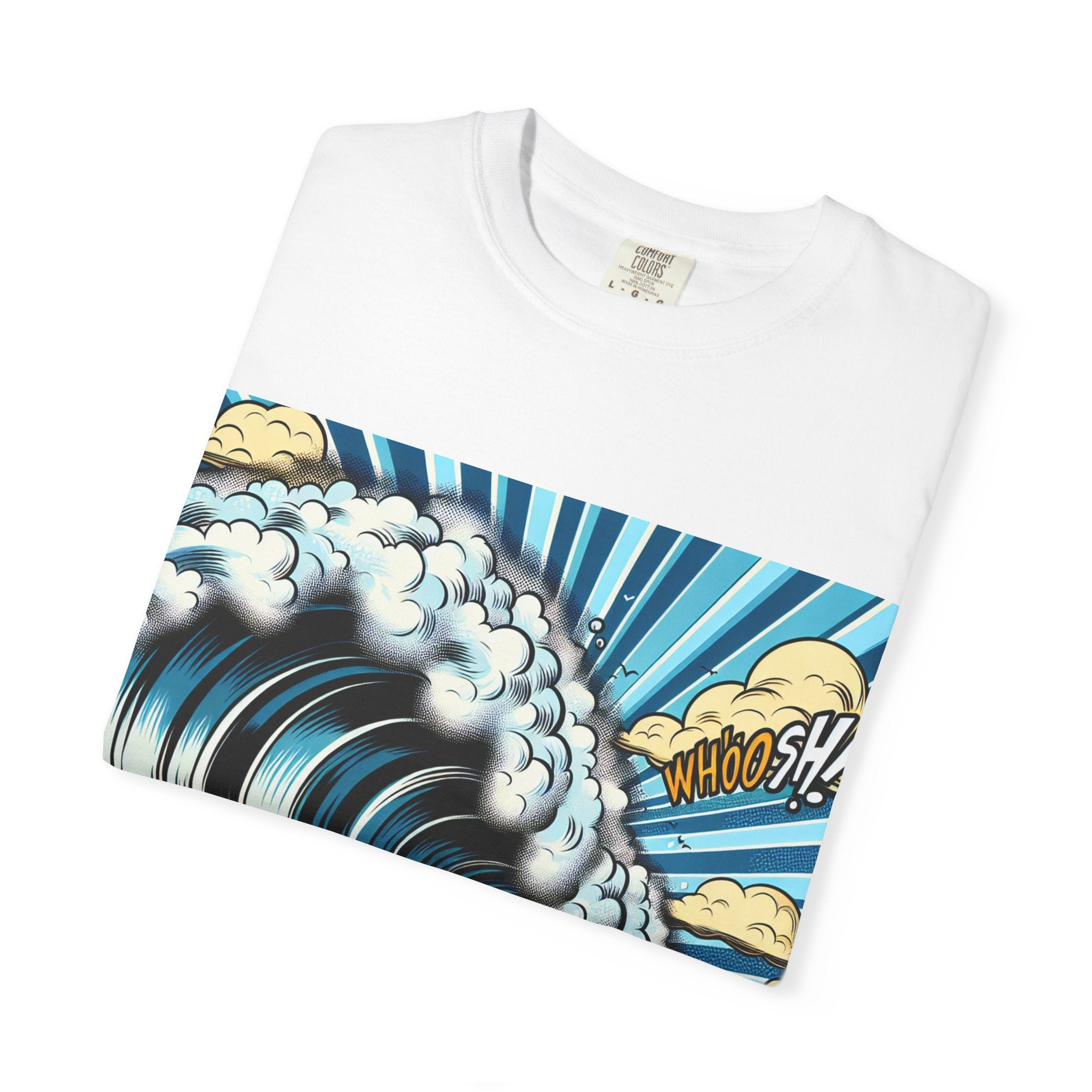 Stylish Wave Graphic T-Shirt for Surf Lovers, Unisex Beach Apparel, Gift for Surfers, Casual Summer Tee, Ocean Art Shirt