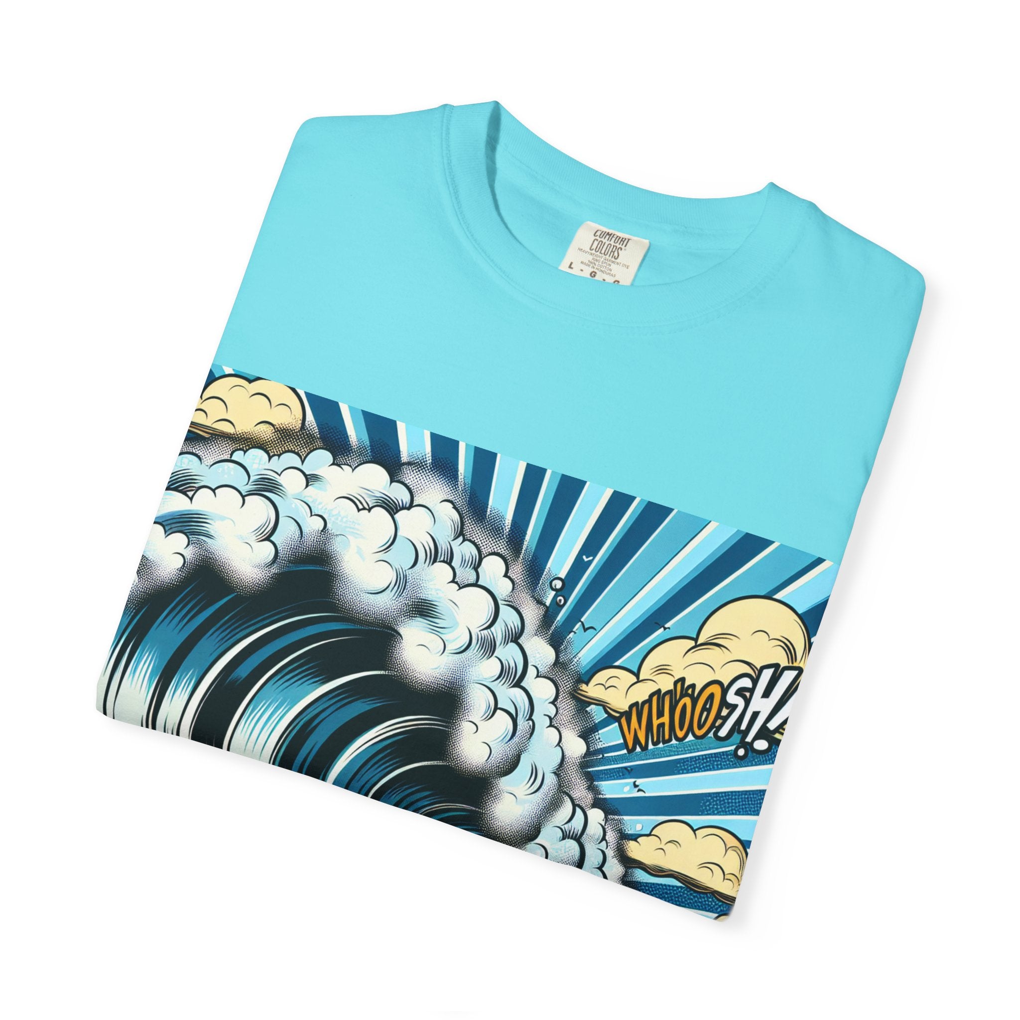 Stylish Wave Graphic T-Shirt for Surf Lovers, Unisex Beach Apparel, Gift for Surfers, Casual Summer Tee, Ocean Art Shirt