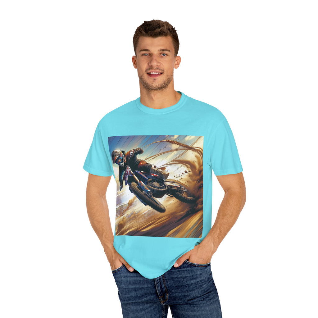 Rider's Adventure T-shirt – Unisex Motorcycle Graphic Tee for Bikers, Gift for Riders, Casual Wear, Outdoor Activity, Birthday Gift