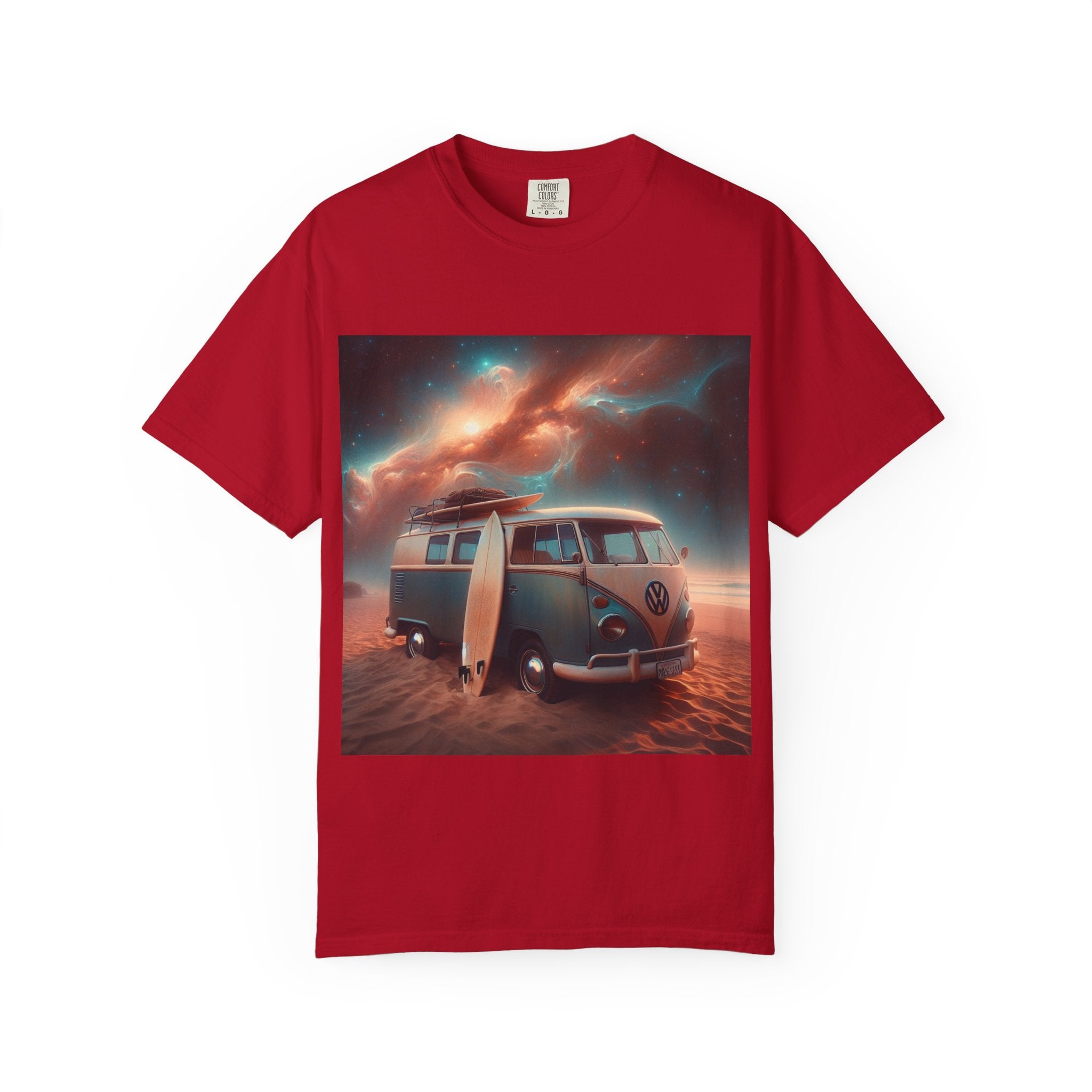 Retro Van Adventure T-Shirt, Vintage Camping Tee, Unisex Graphic Tee, Gift for Travelers, Bohemian Style Apparel